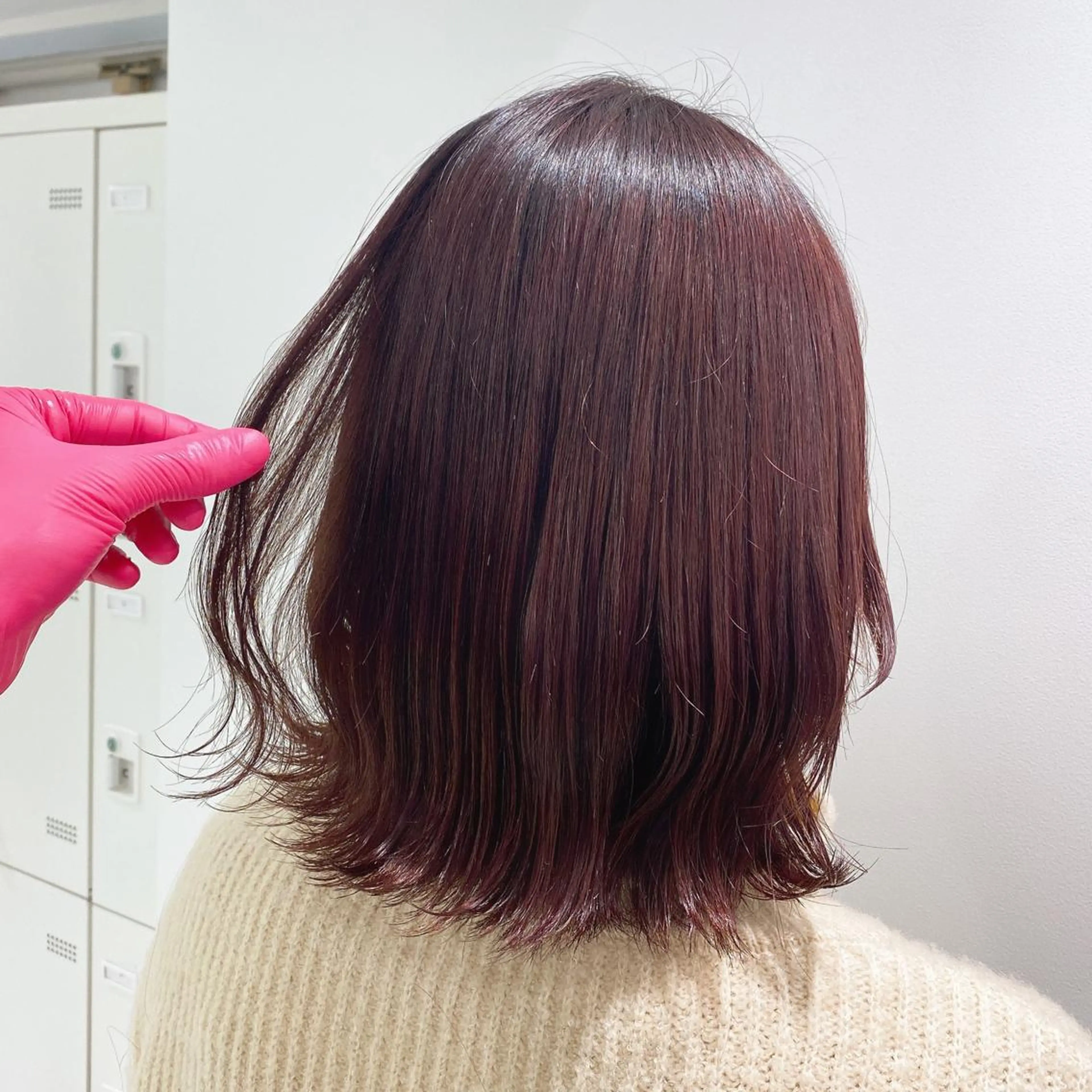 ミディアム カラー エフェクトブリーチ 🌟前澤啓太朗のヘアスタイル