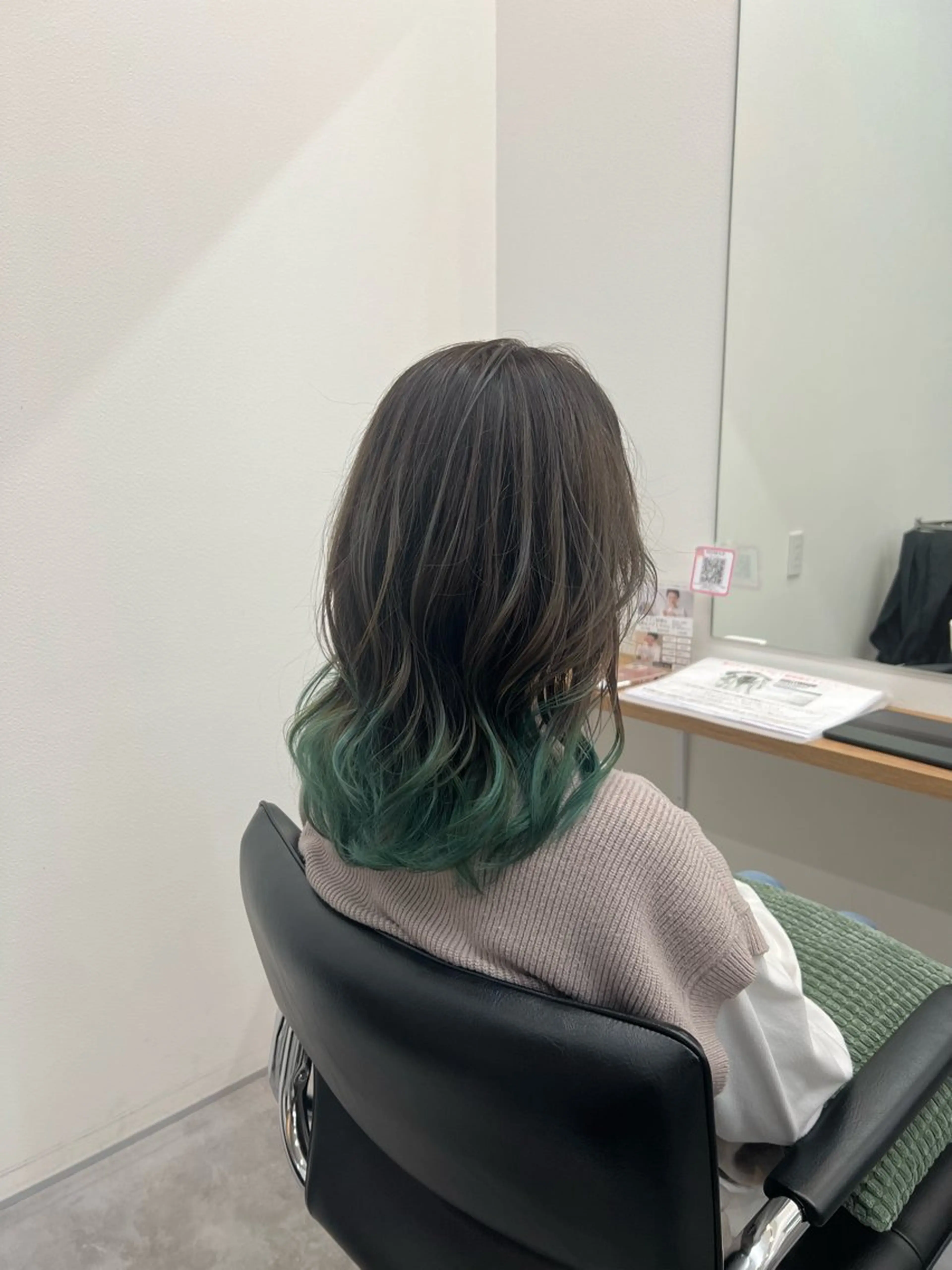 ミディアム カラー グラデーションカラー ハイライトカラー ハイライト カット ヘアカラー トリートメント ✨NOMAD印西✨ 黒川勇輝のヘアスタイル