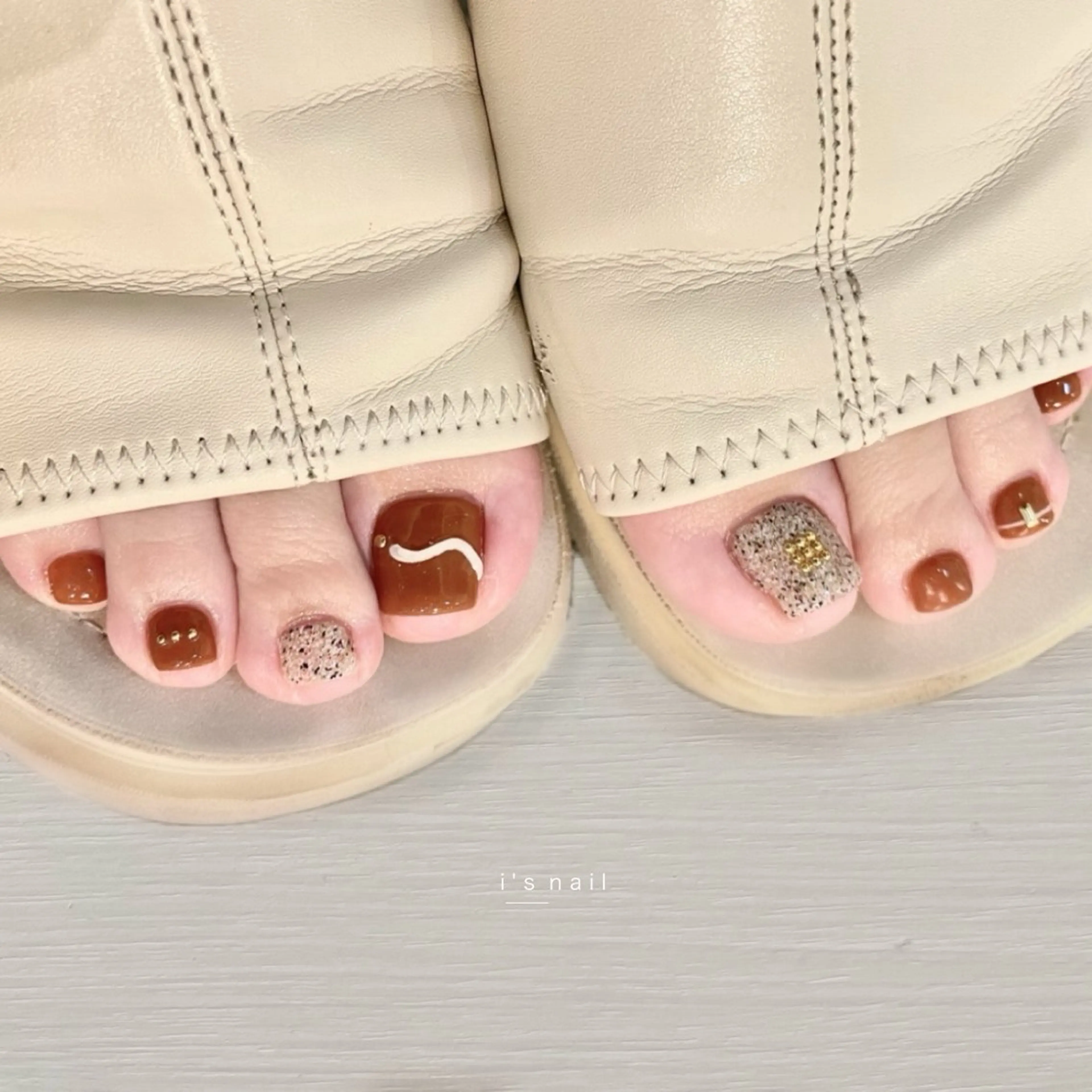 フットアート１０本つけ放題（オフケア込み）の写真