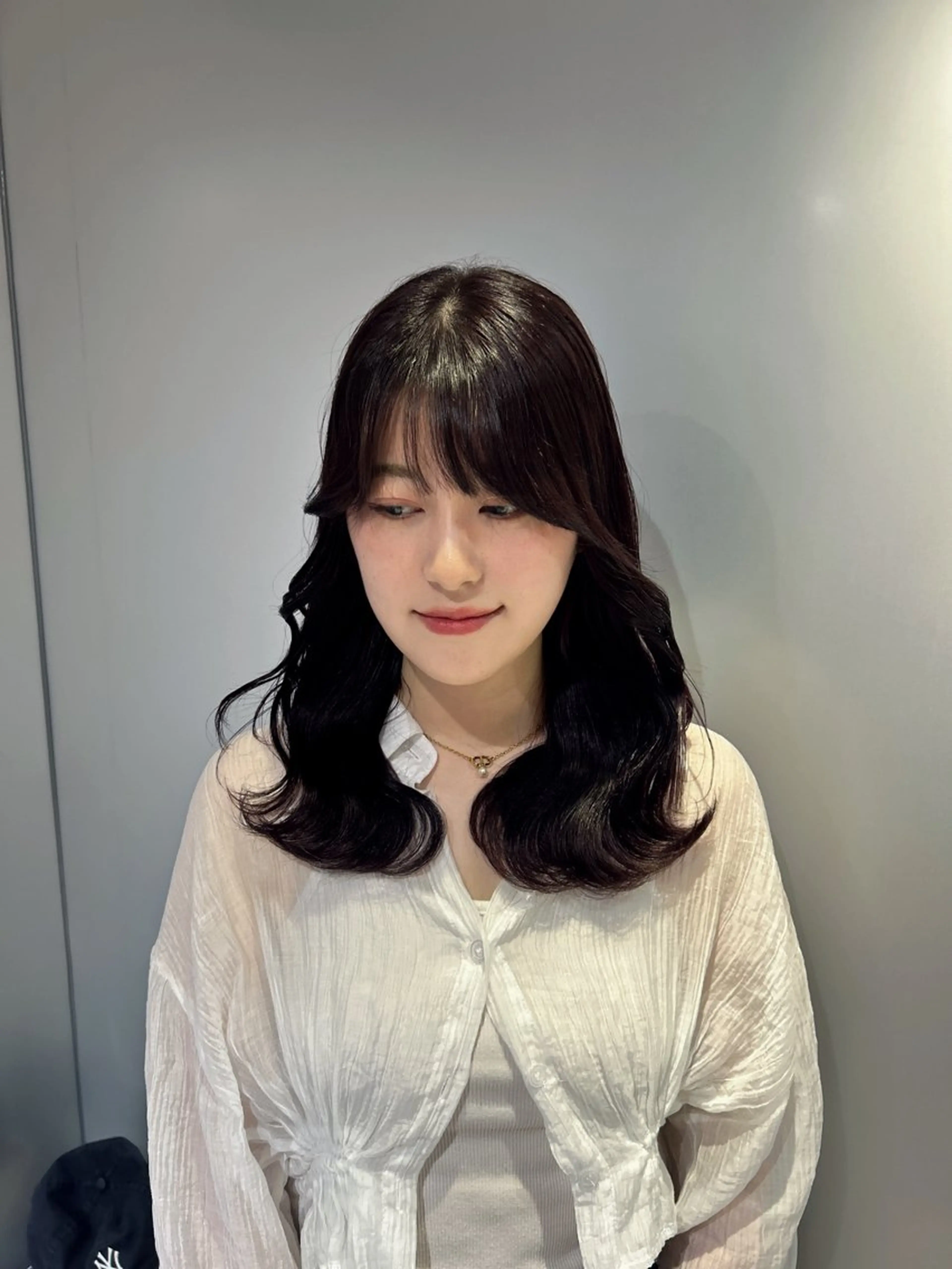 ロング カラー レイヤーカット/ 縮毛矯正🇰🇷早坂のヘアスタイル