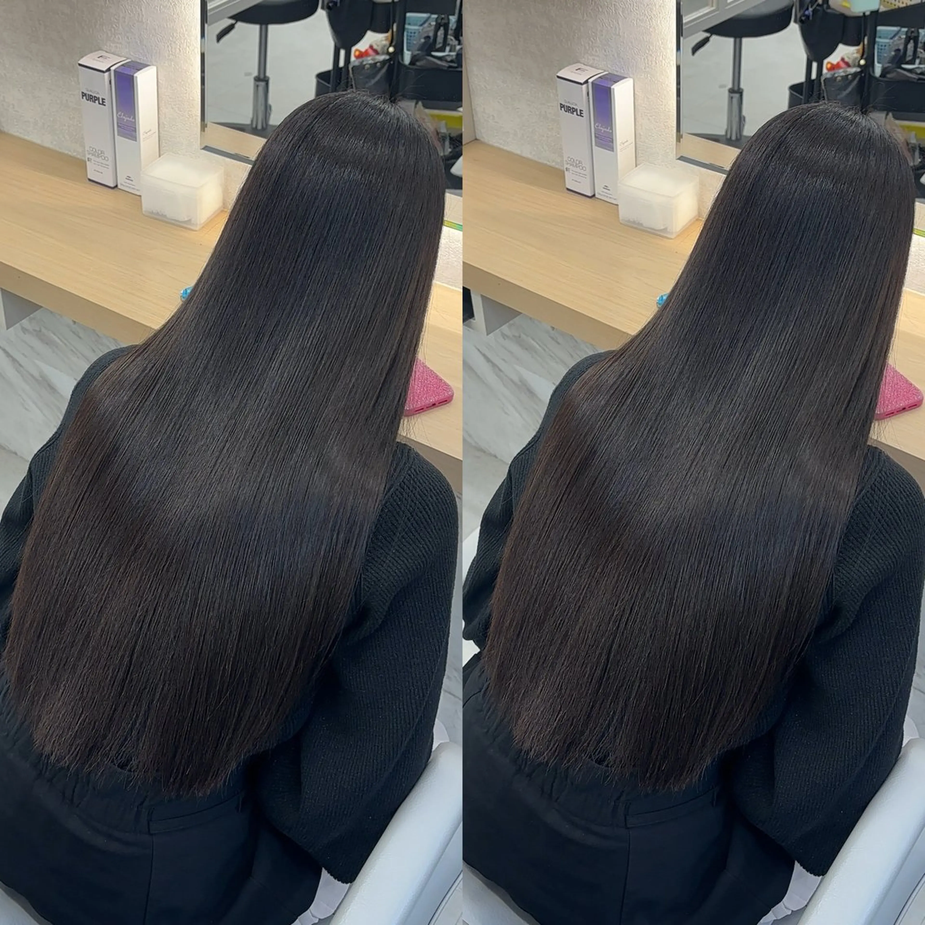 ロング カット ヘアカラー 縮毛矯正 トリートメント 新宿No.1艶髪矯正 美艶カラー/FUKAのヘアスタイル