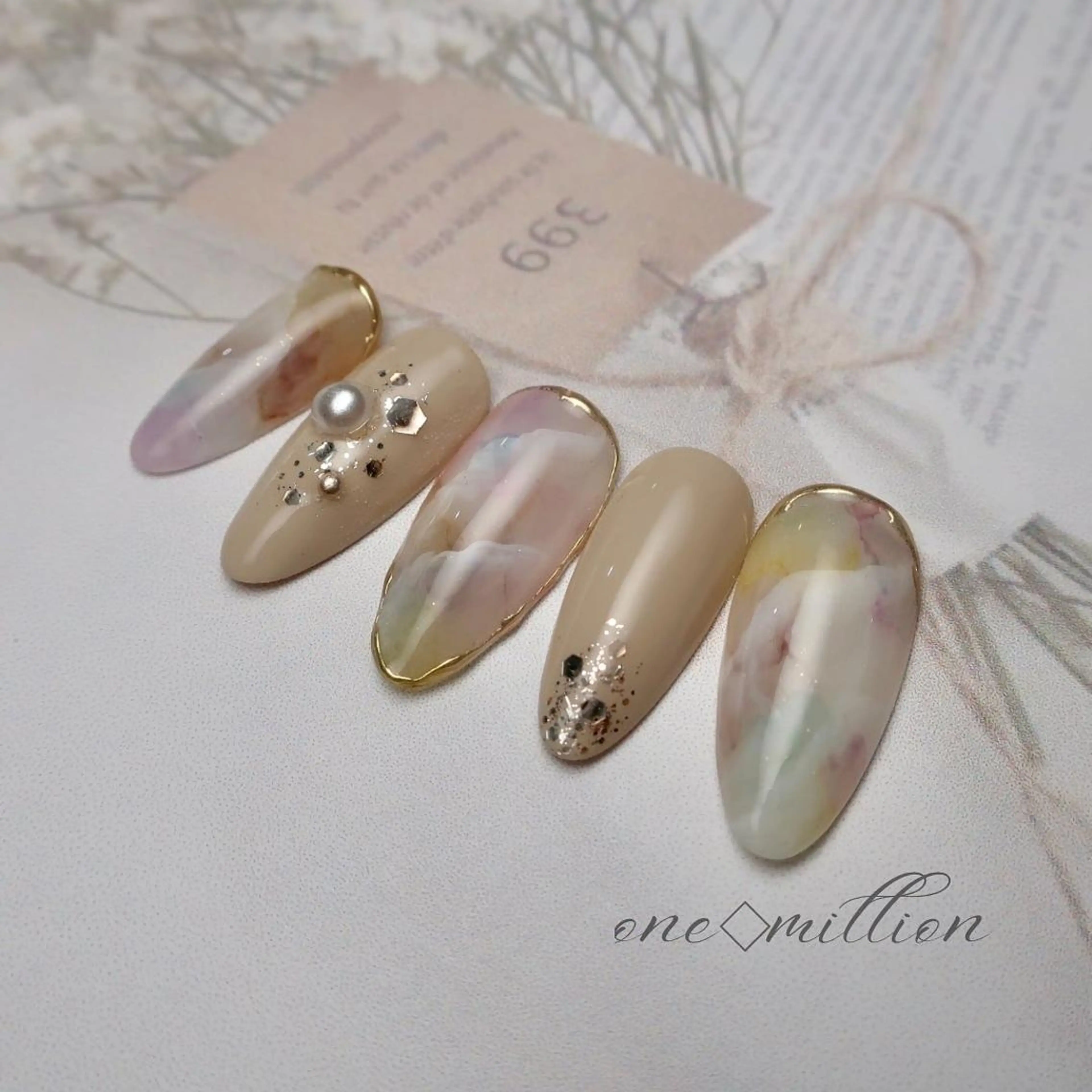 ネイル nail salon ワンミリオンのネイルデザイン