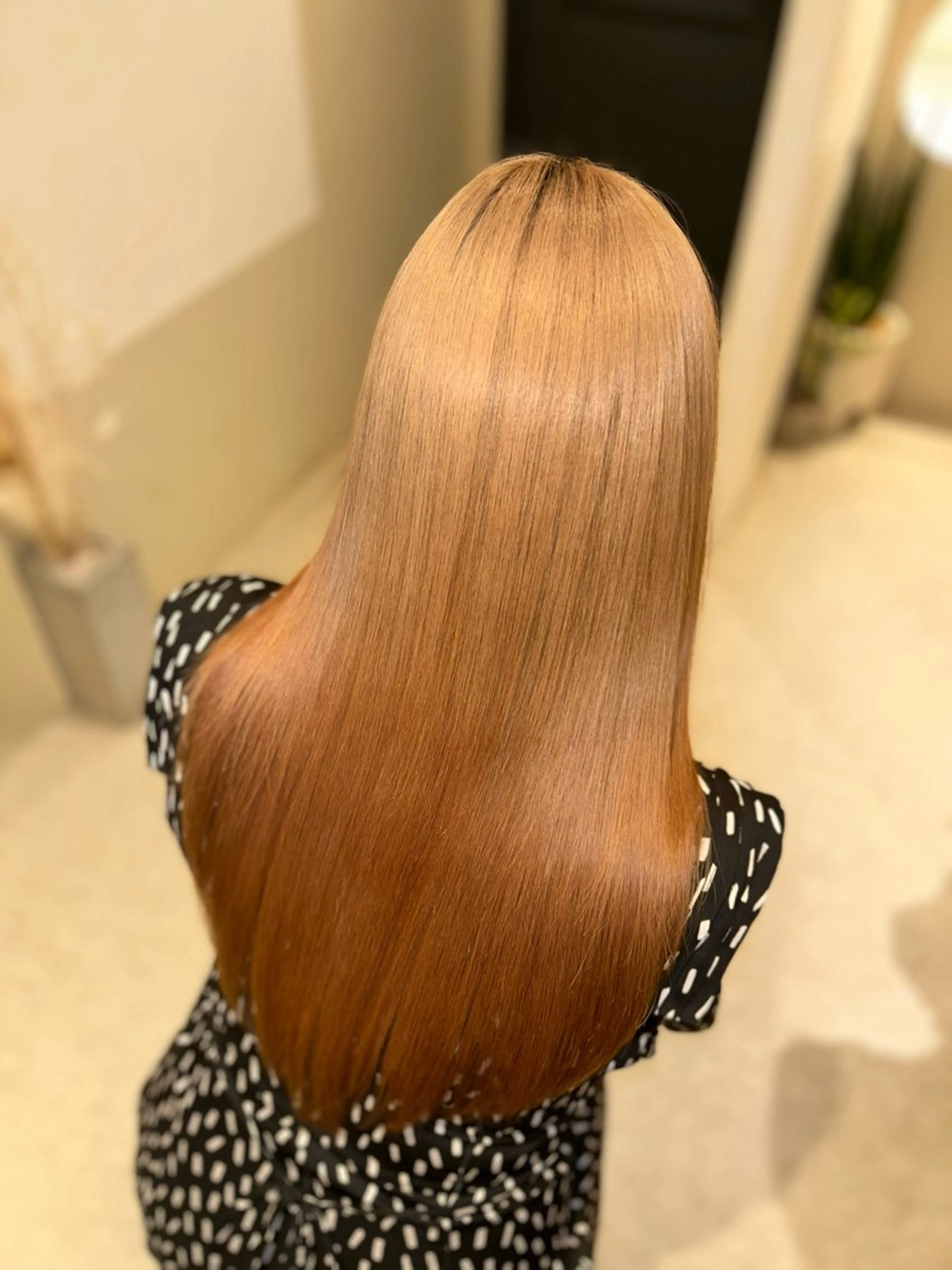 ロング カラー トリートメント Abe Kiranaのヘアスタイル