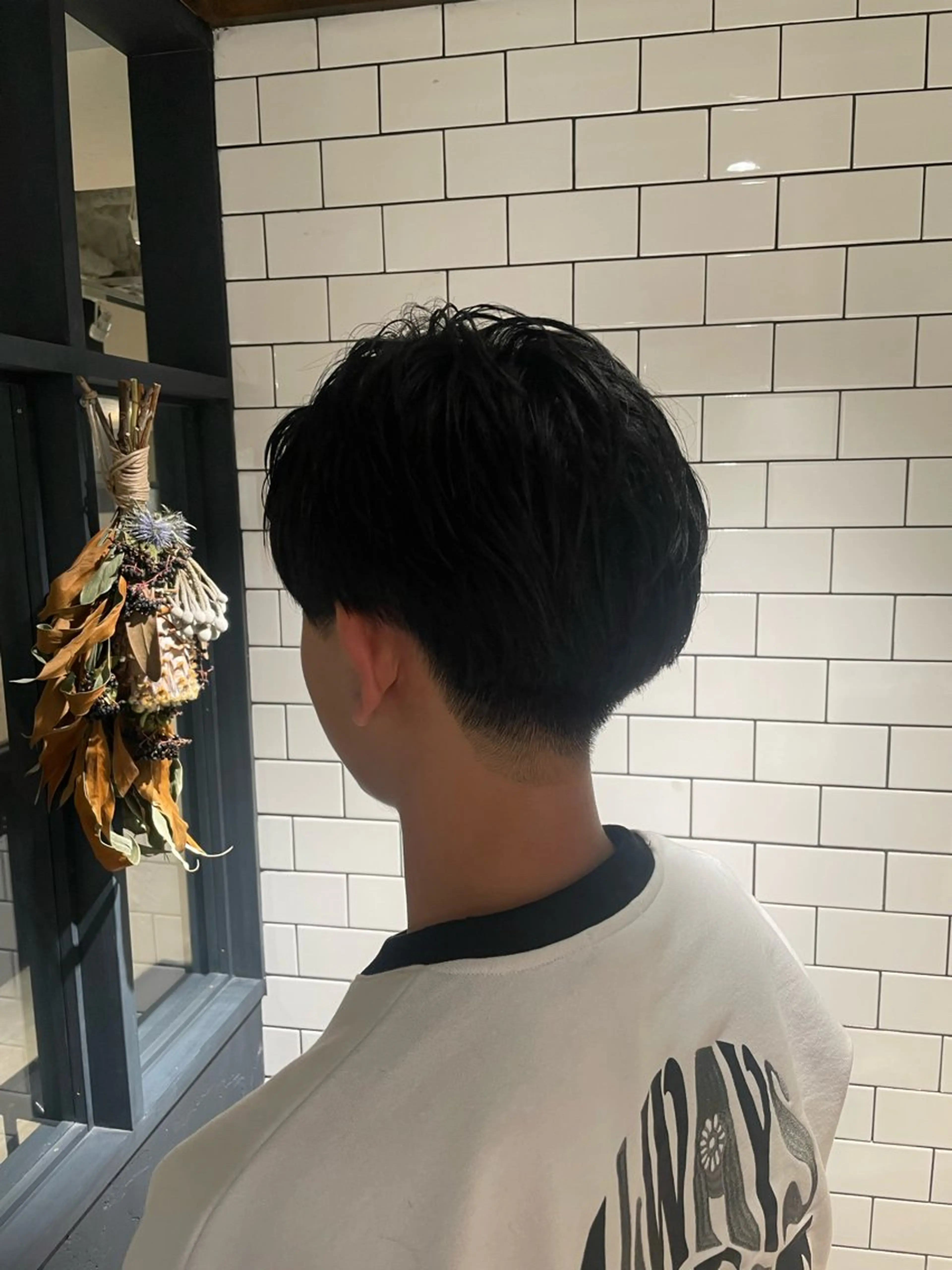 ショート メンズ ツーブロック 刈り上げ カット ヘッドスパ 井上 飛鳥のヘアスタイル