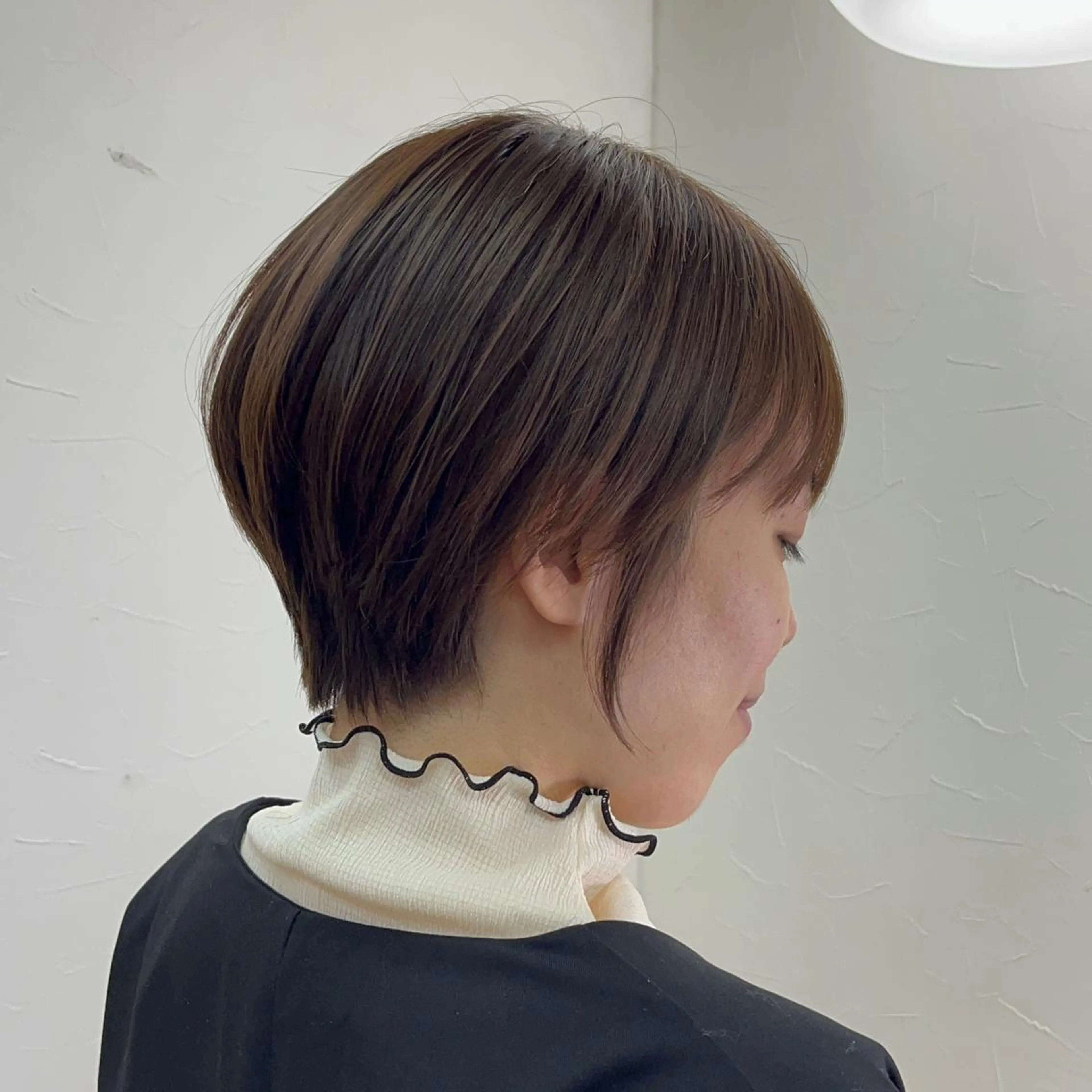 ショート くびれヘア ショートヘア 冨田 豊のヘアスタイル