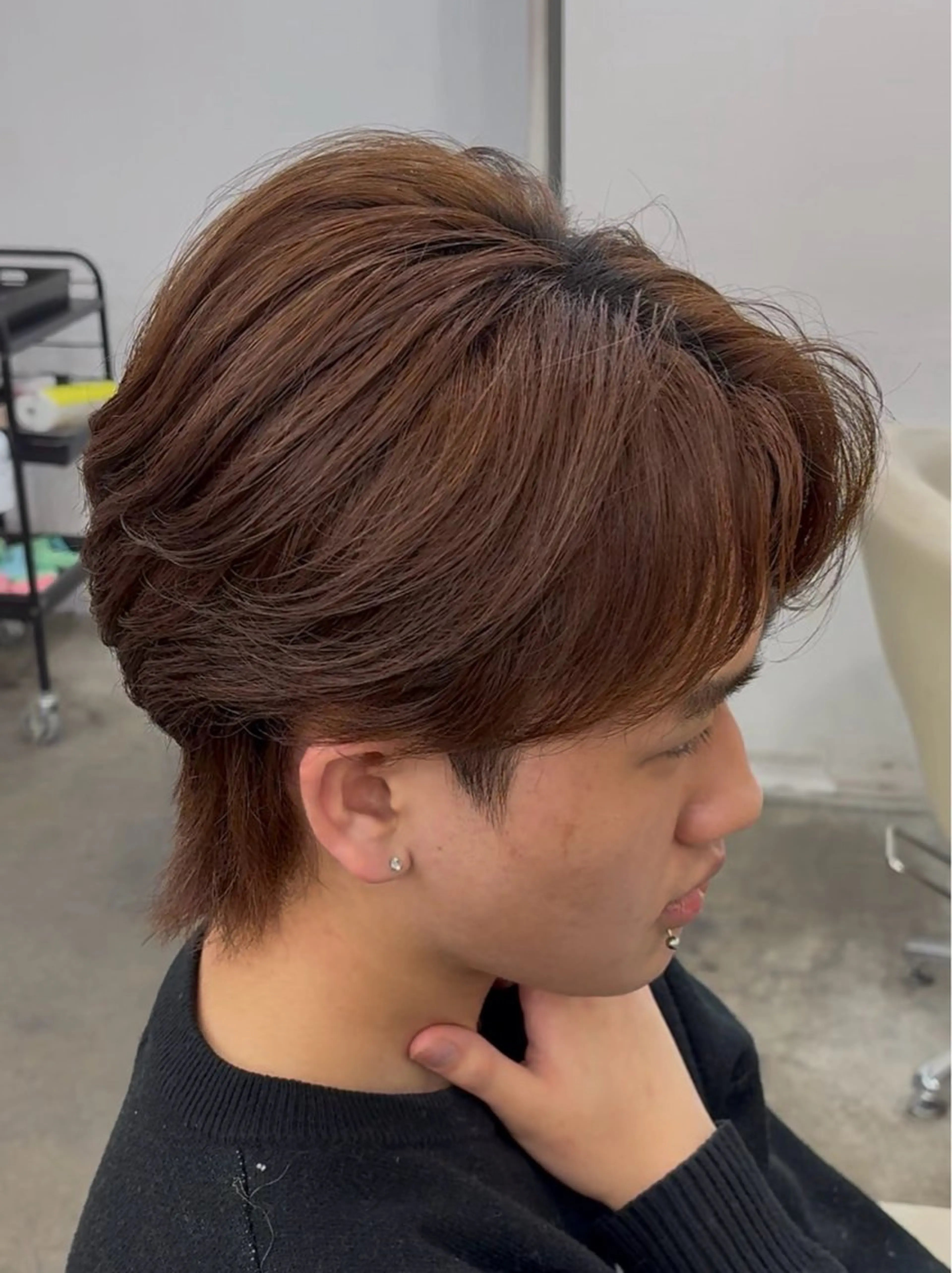 パーマ メンズ ダウンパーマ フェザーパーマ メンズパーマ ニュアンスパーマ パーマ AITOKYOアキラ 渋谷/縮毛/パーマのヘアスタイル