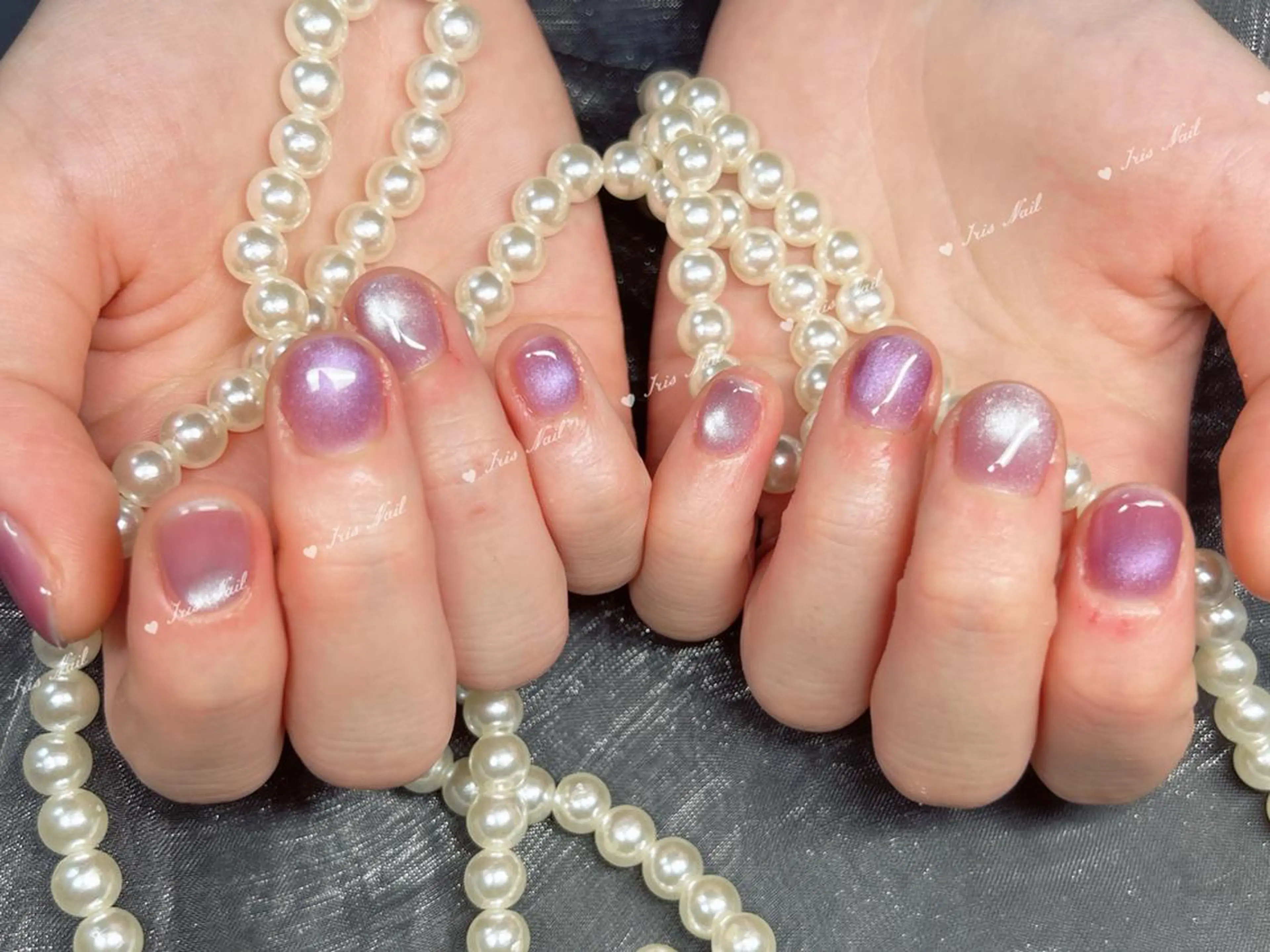 ネイル マグネットネイル ハンドネイル ハンドケア 大平 エリカのネイルデザイン