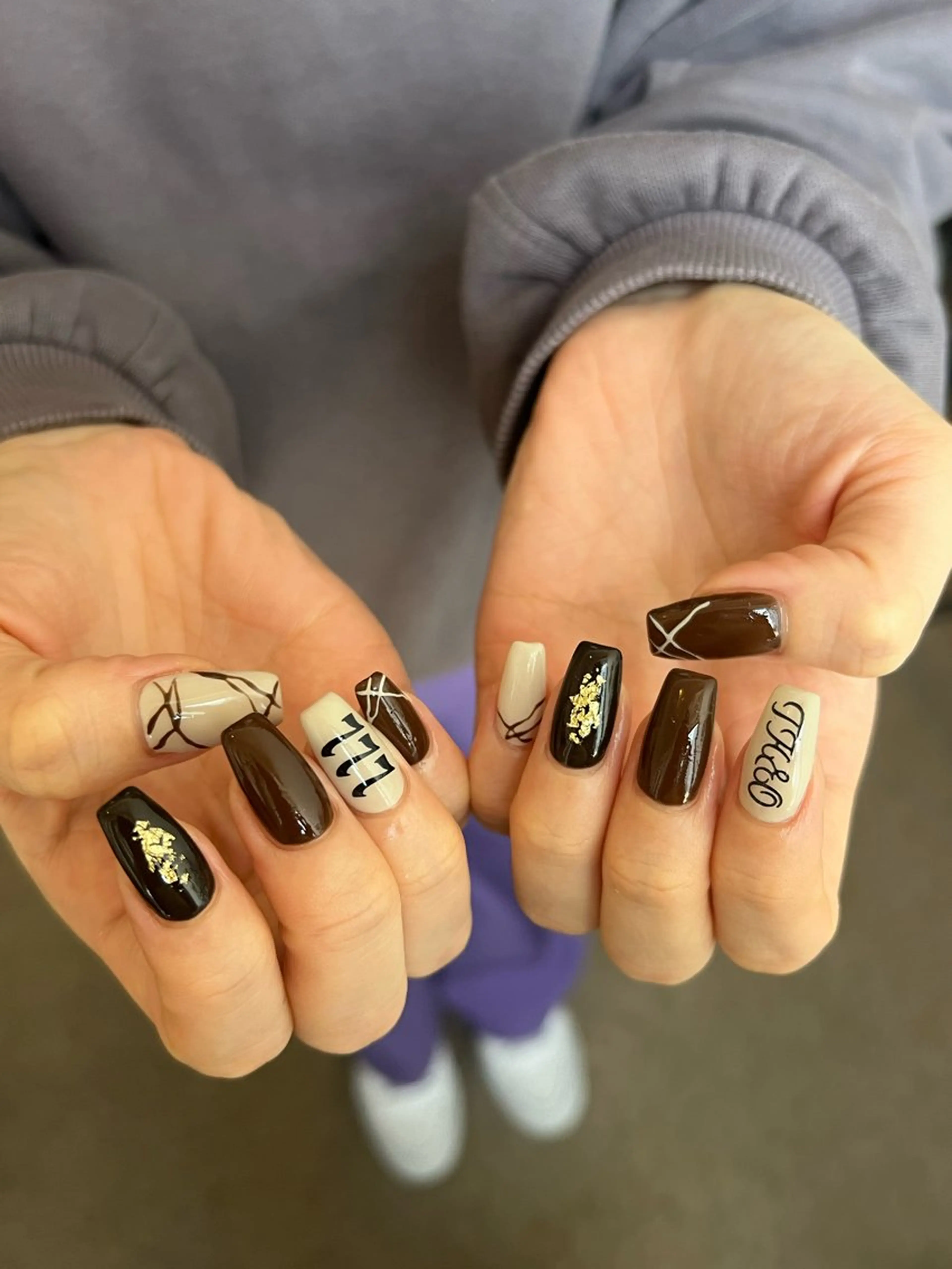 ネイル ハンドネイル 本町NailUsa Mimi RIKOのネイルデザイン