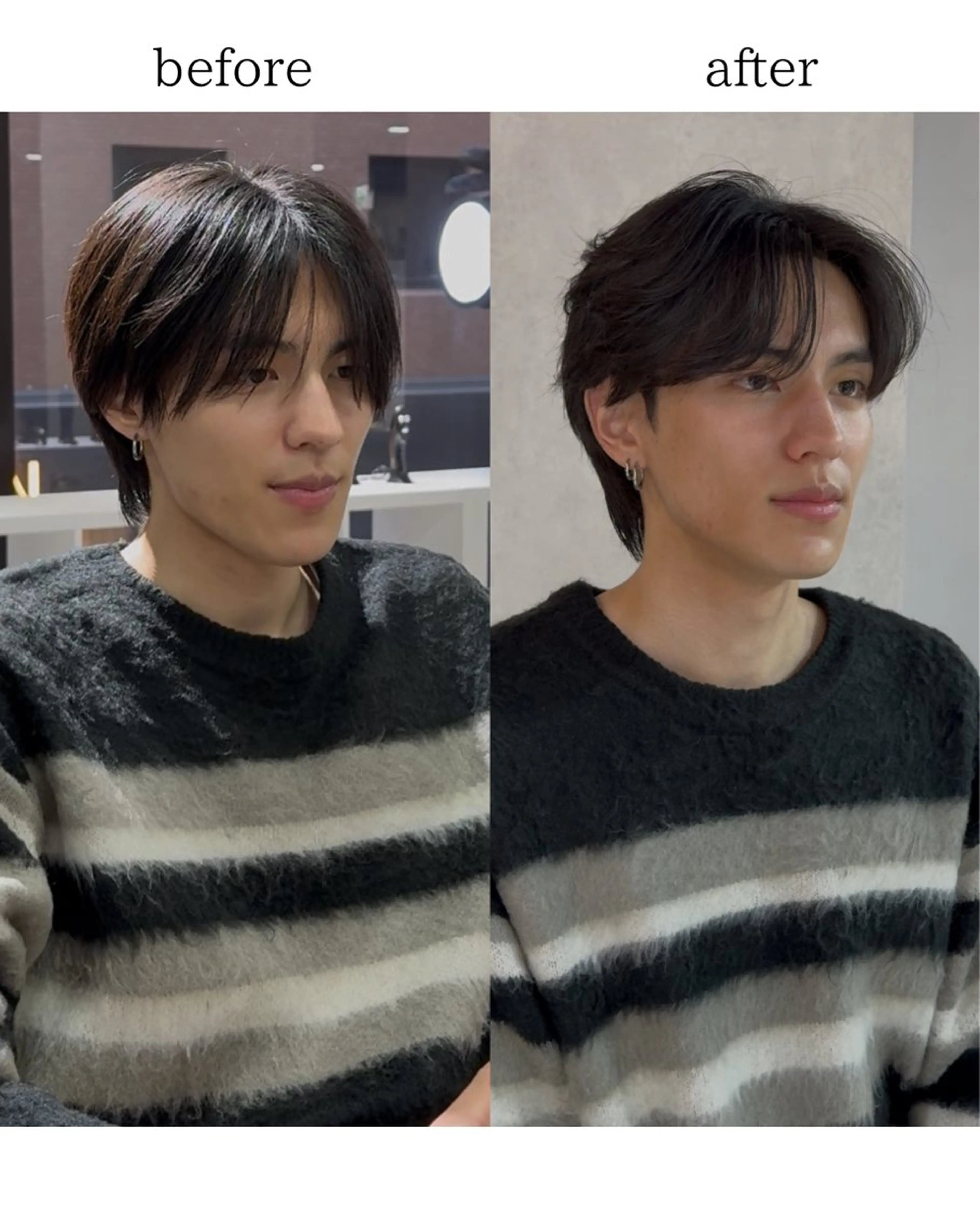 メンズ ニュアンス/フェザー メンズカット/Senのヘアスタイル