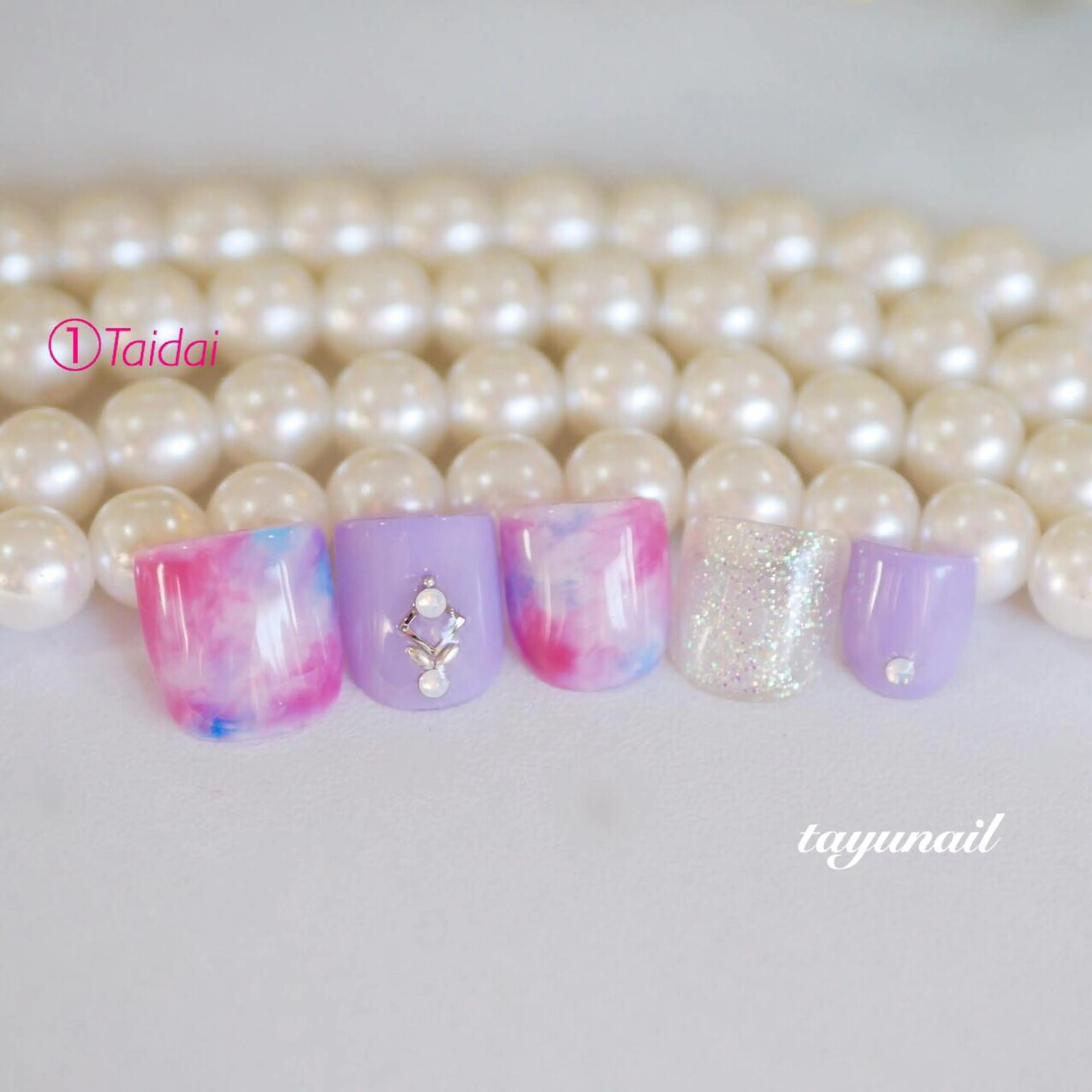 ネイル フットネイル ネイルサロン 【たゆnail】のネイルデザイン