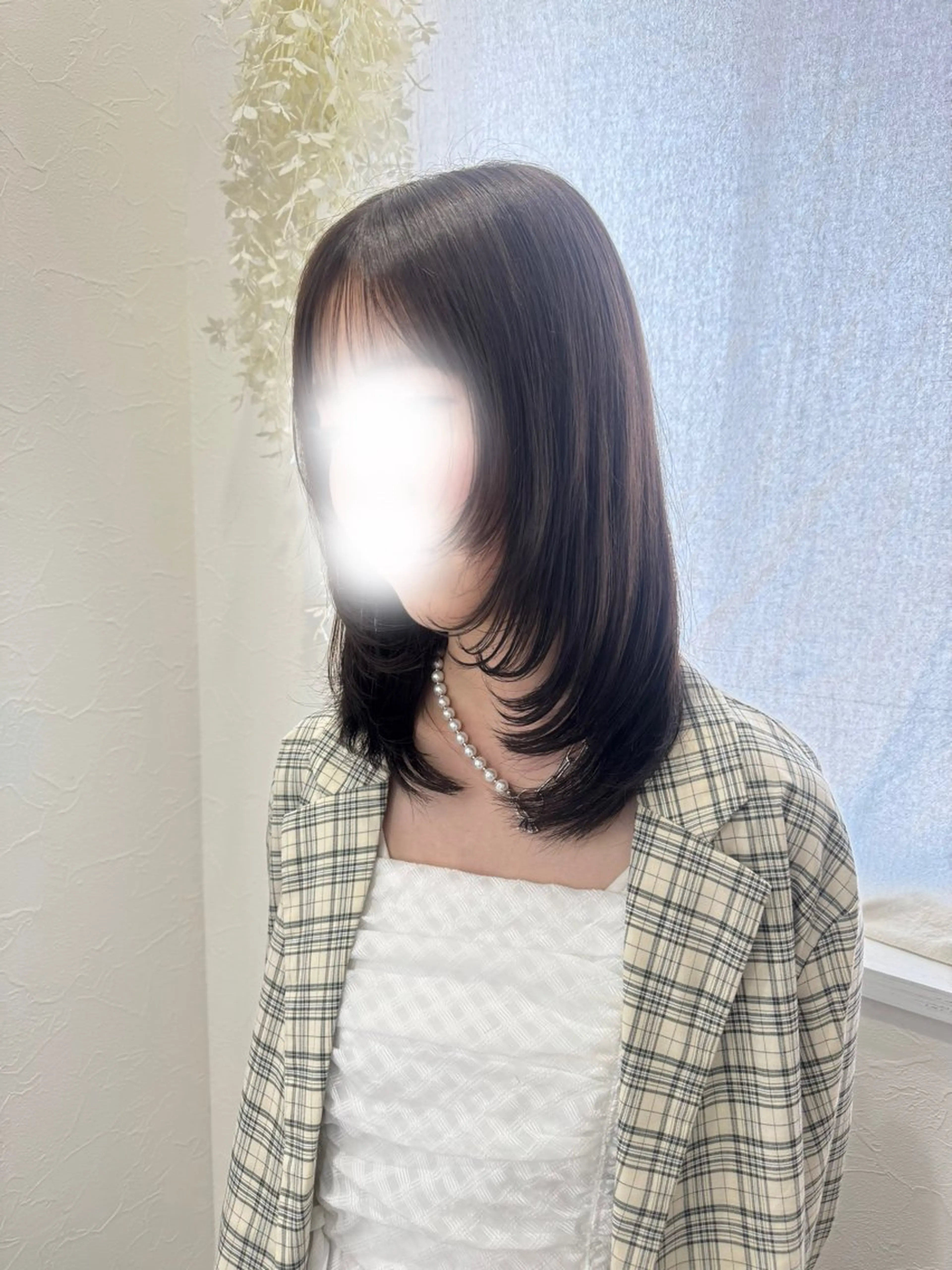 セミロング ハイレイヤー レイヤーカット ヘアカラー LOMARLIE/ Karen🪐💫のヘアスタイル