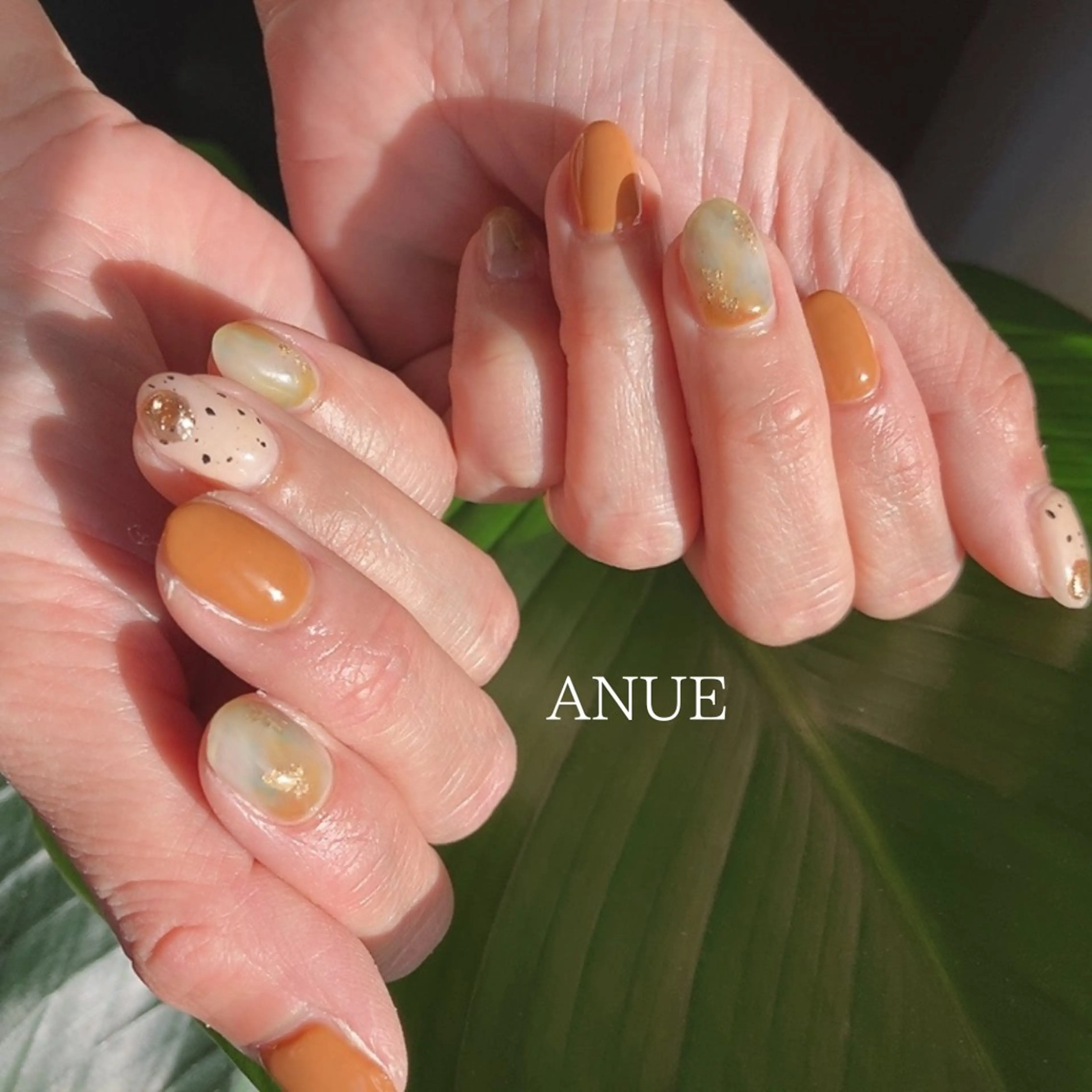 ネイル 𝐴𝑁𝑈𝐸 トラブル爪育成専門のネイルデザイン