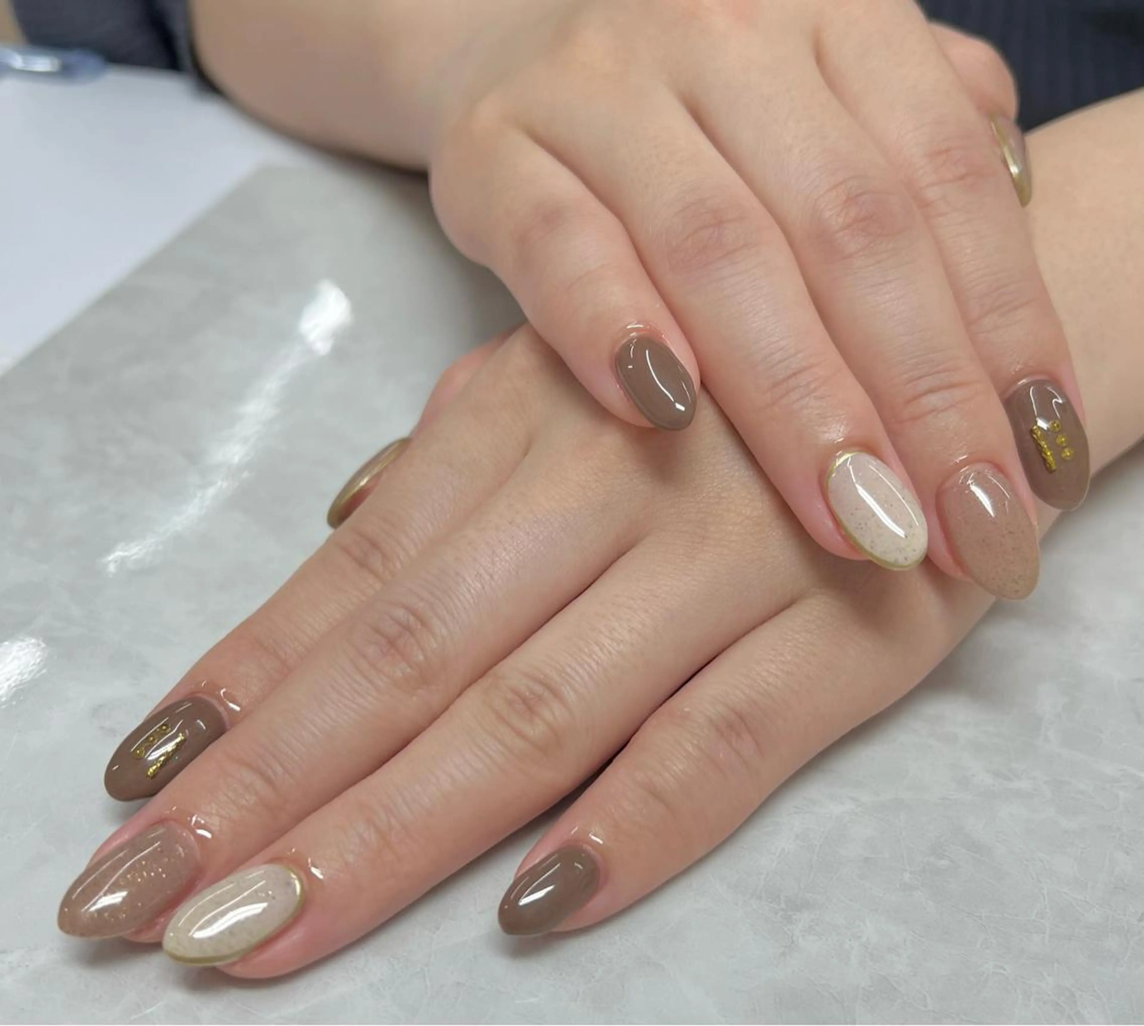 ネイル AISAフィル× ハードモチ最強のネイルデザイン