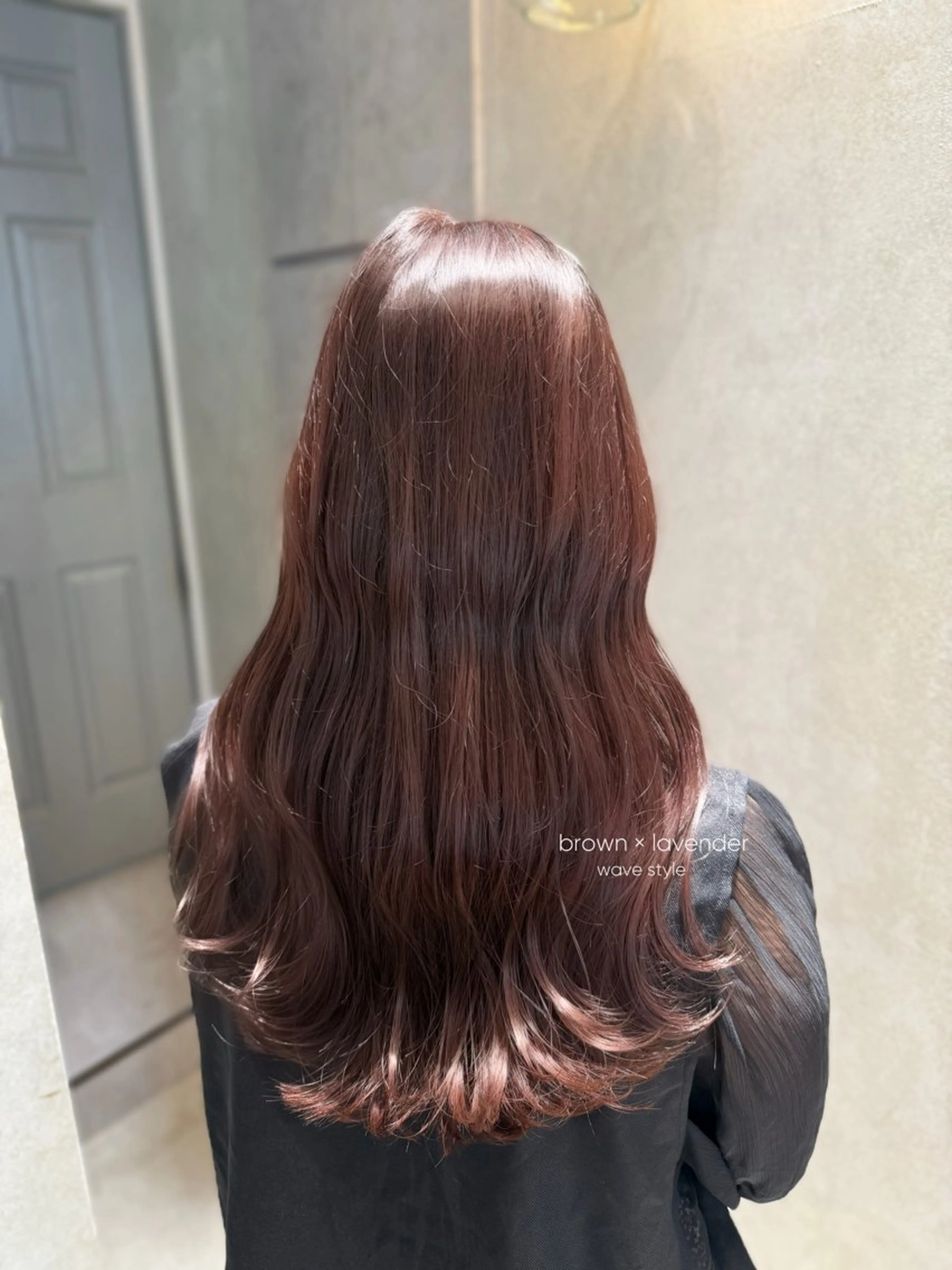 ロング カラー yuuri🎀/大宮 /韓国ヘア/レイヤーのヘアスタイル