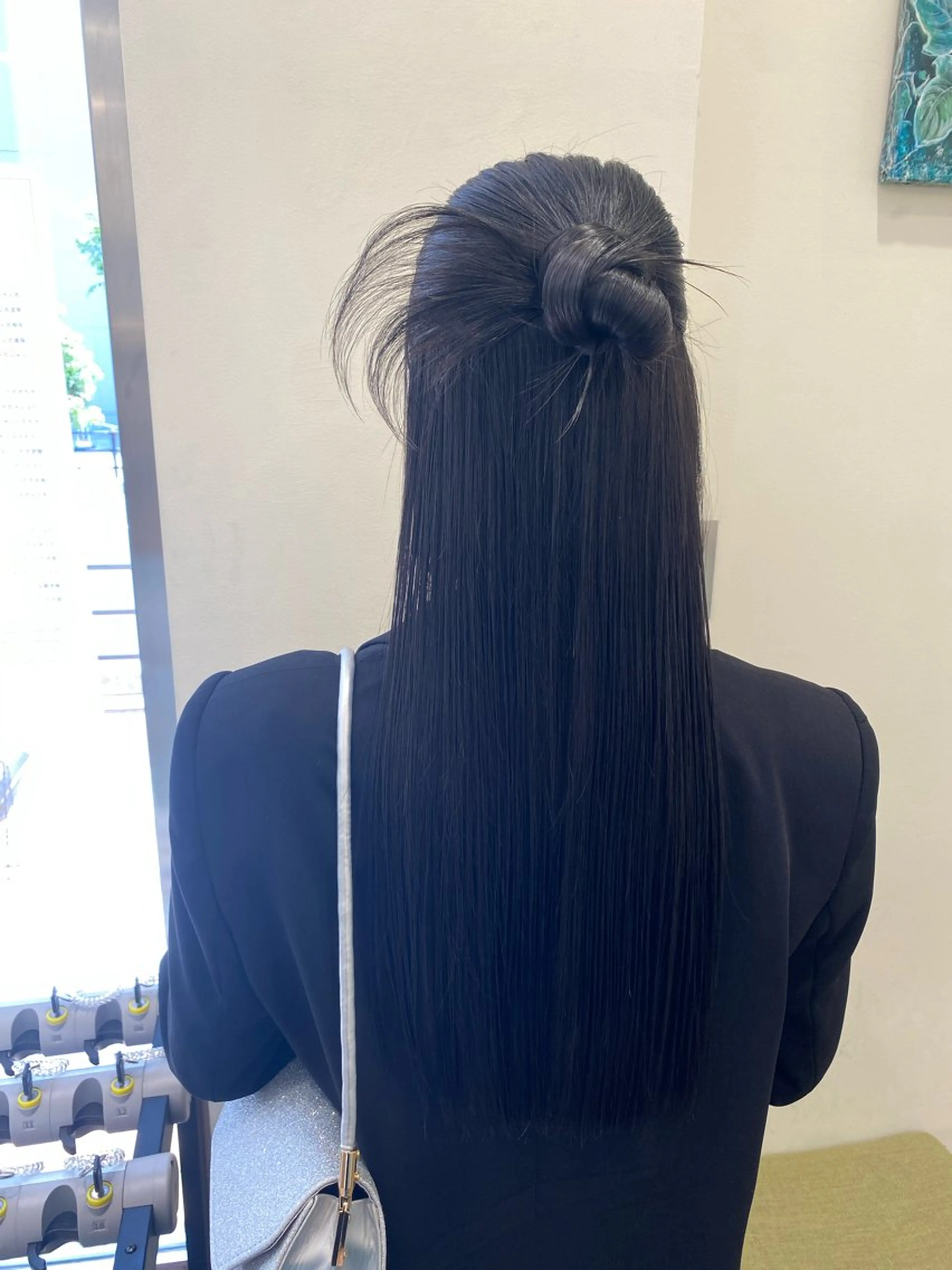 ロング ヘアアレンジ ヘアセット ayaka #パーマ#アレンジのヘアスタイル