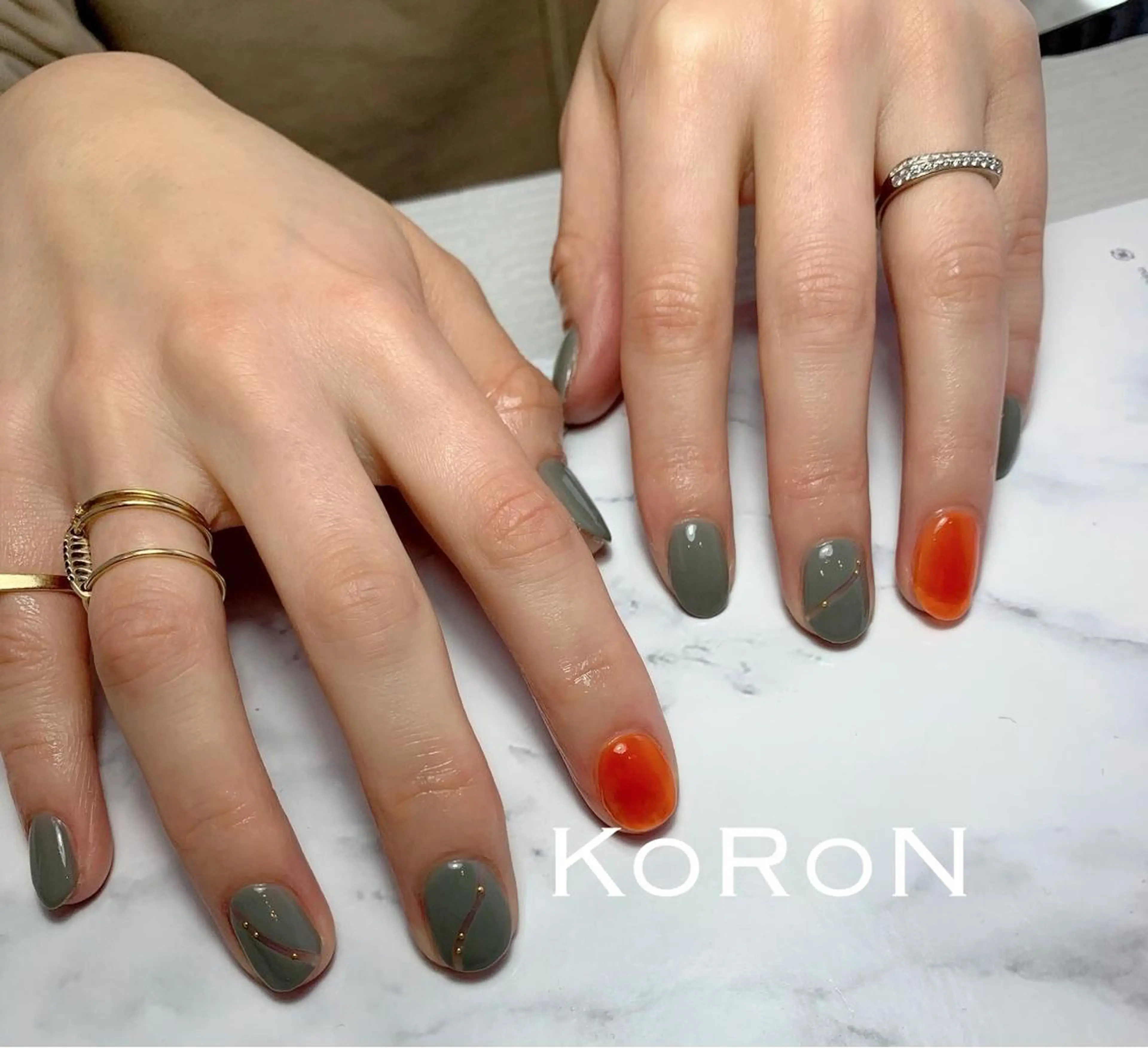 ネイル ハンドネイル 自宅サロン鎌倉 KORONのネイルデザイン