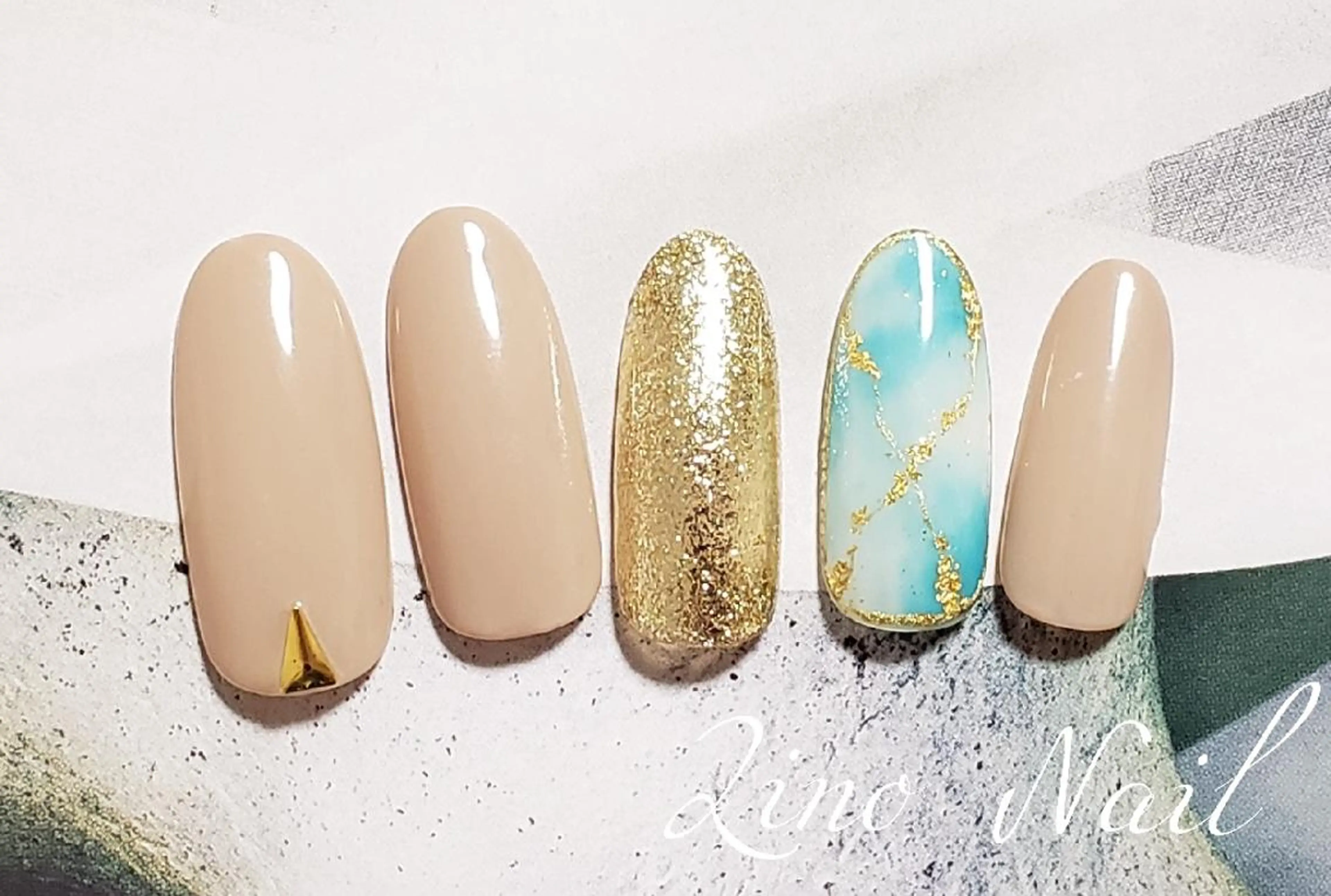 ネイル シンプルネイル Lino Nailのネイルデザイン