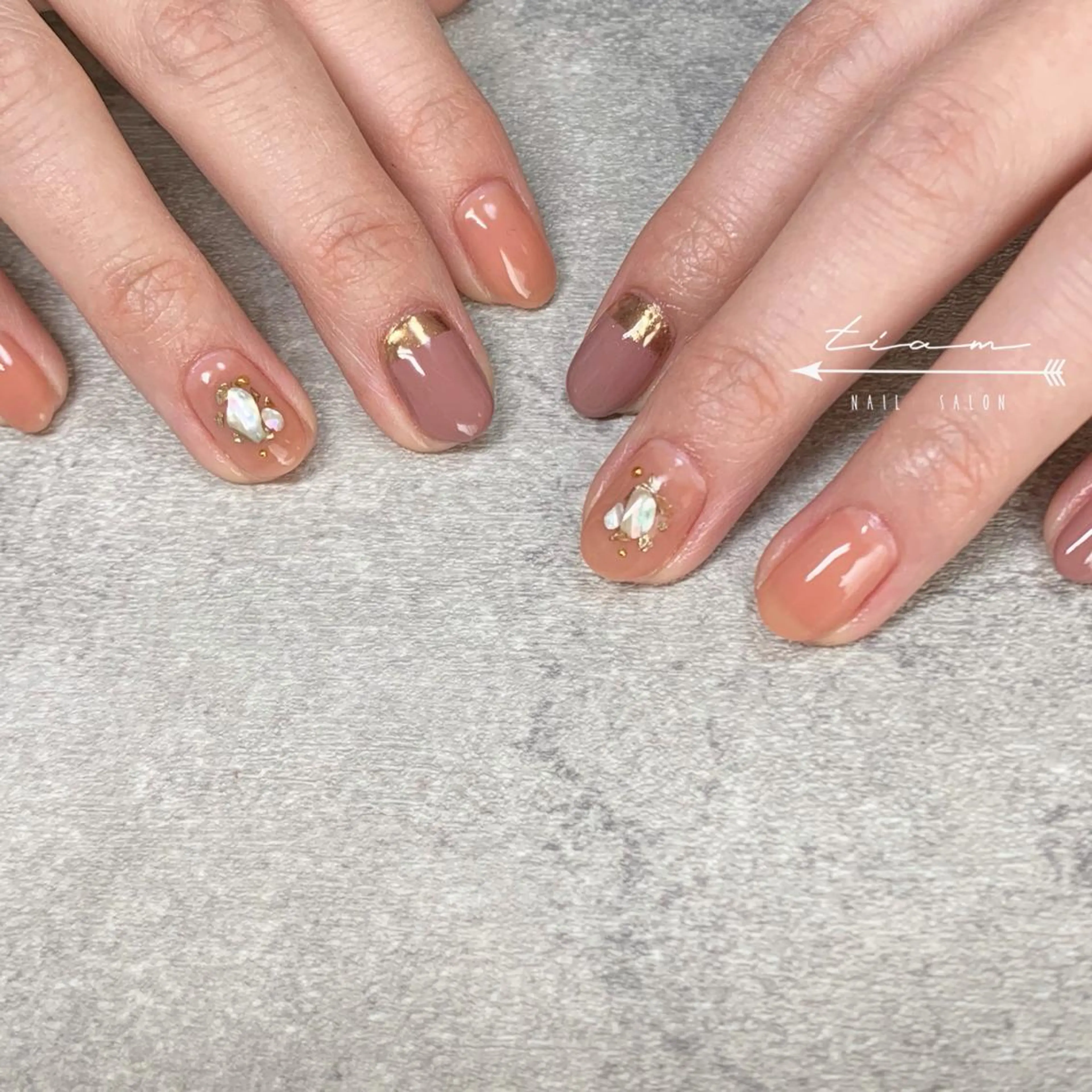 ネイル 𝑡𝑖𝑎𝑚𓂃 きむらゆきののネイルデザイン