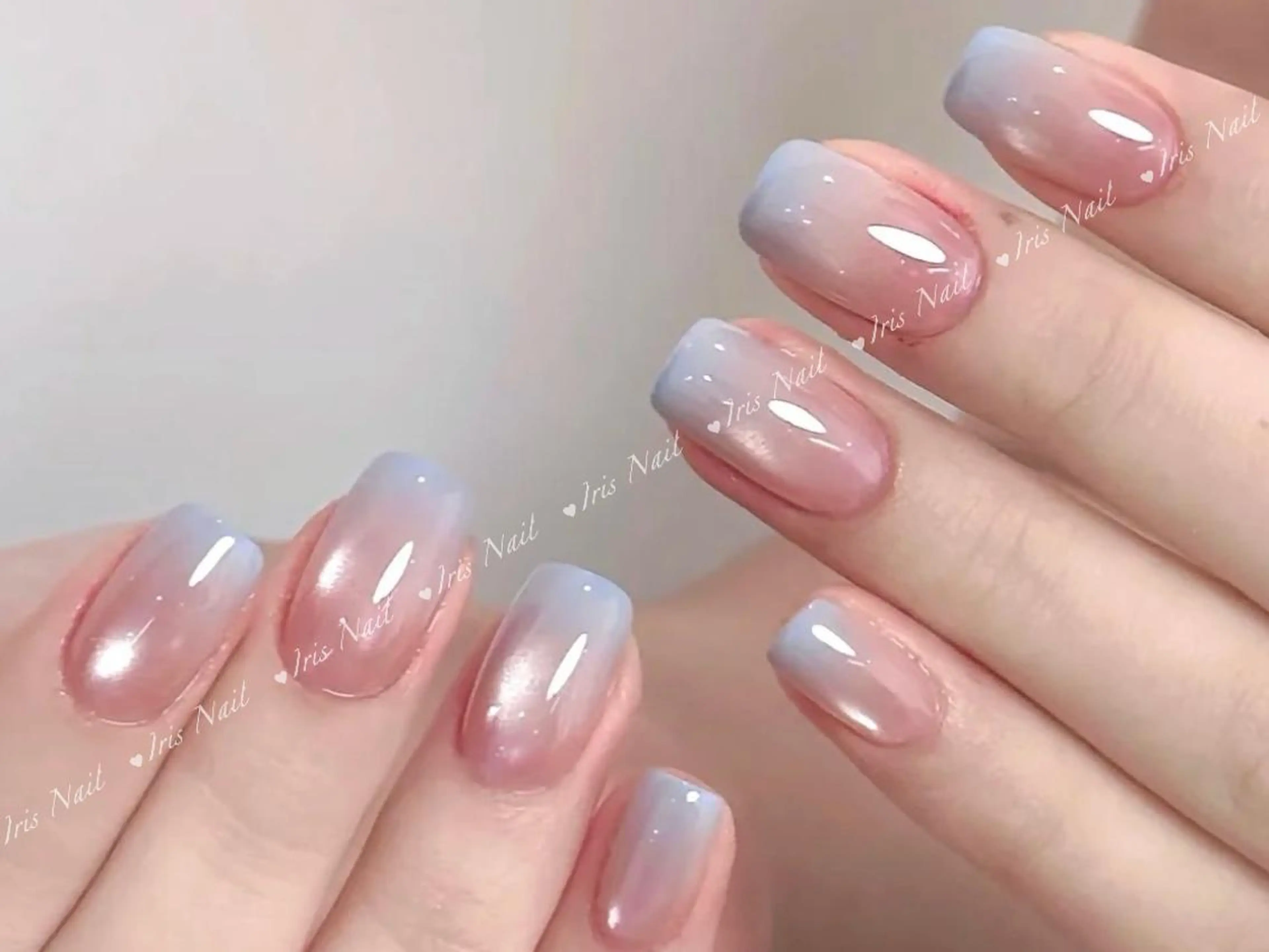 ネイル マグネットネイル ハンドネイル ハンドケア 🍒IRIS Nail🌸のネイルデザイン