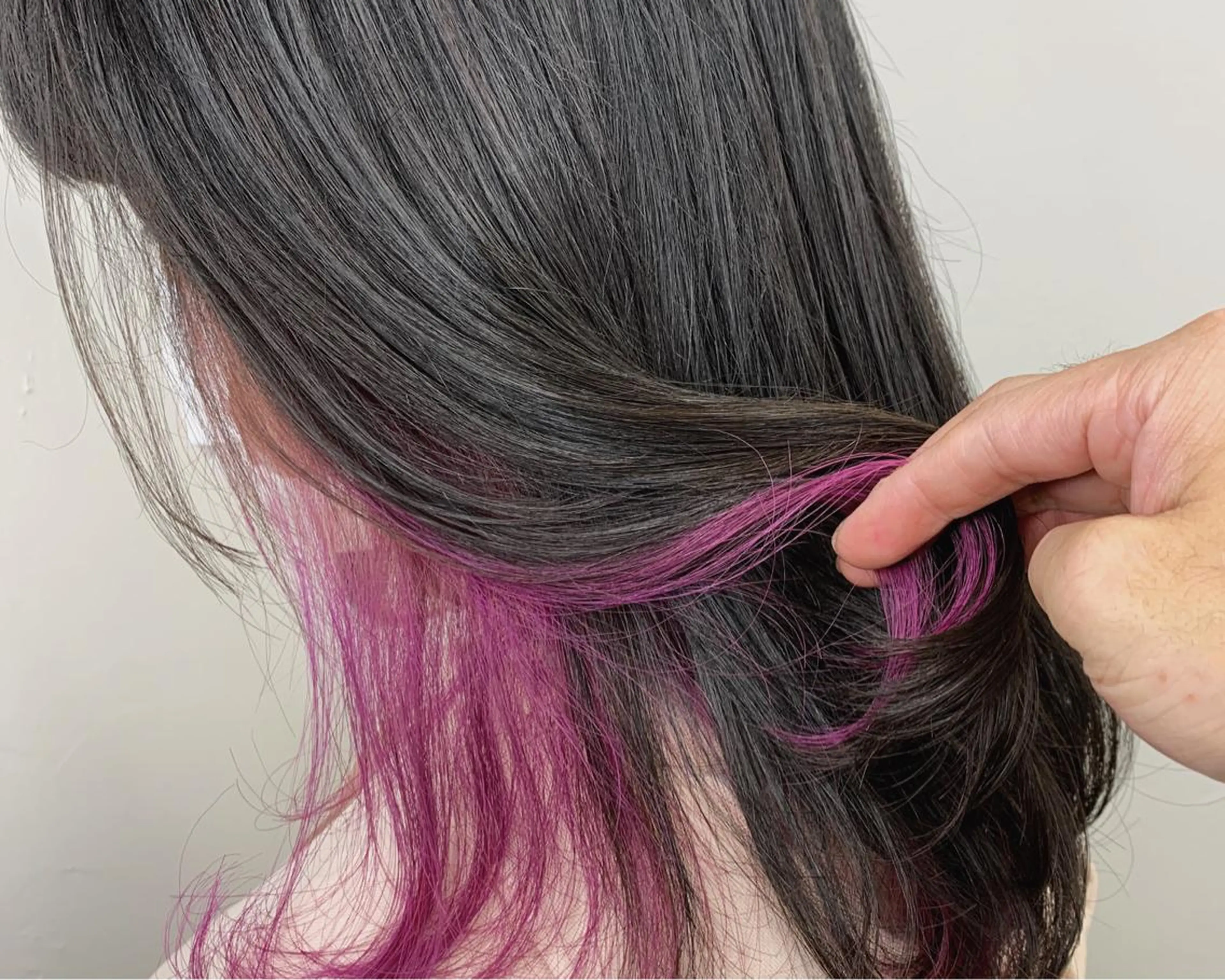 ミディアム カット ヘアカラー ヘアセット 森 隆司のヘアスタイル