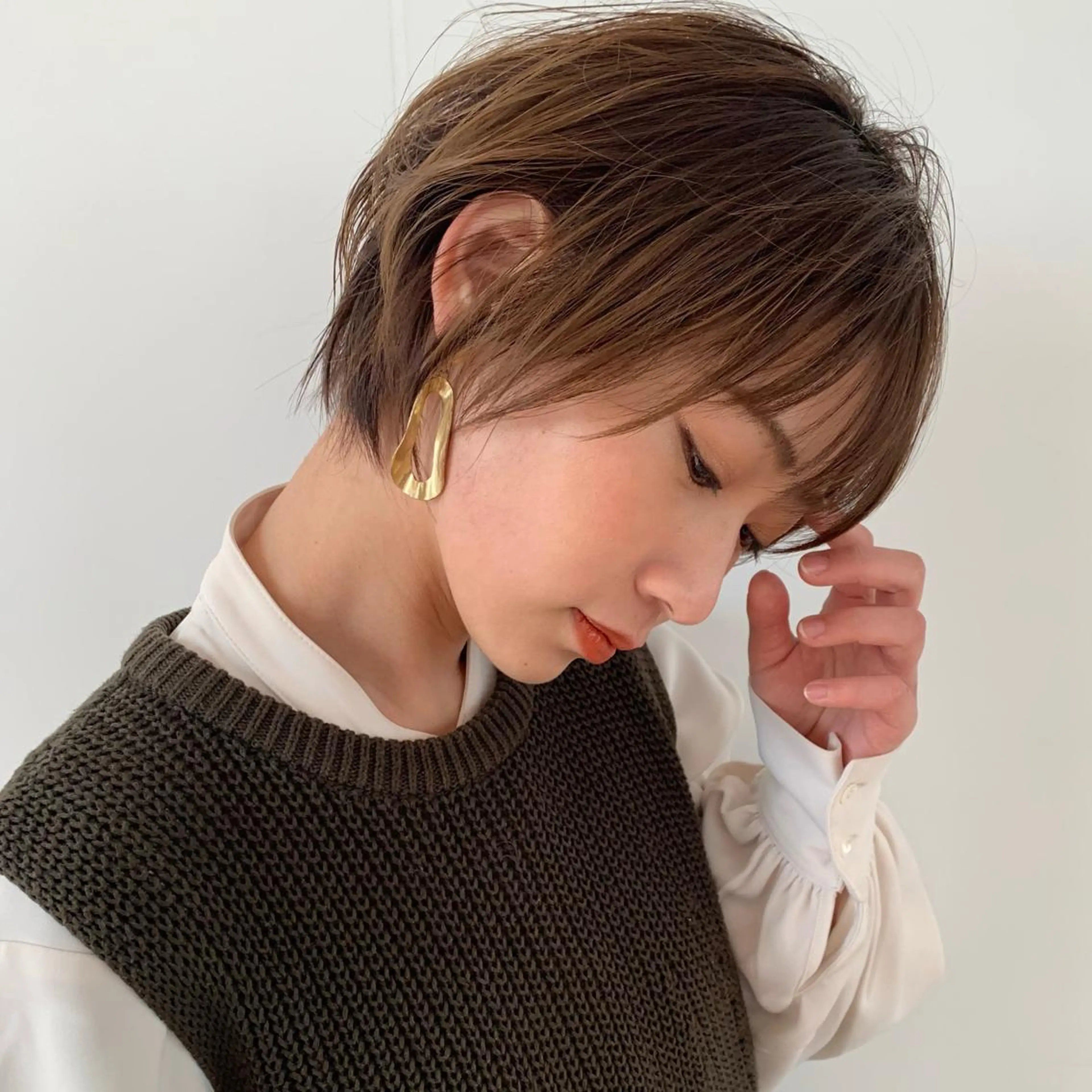 ショート calna by  elmo所属・ショート特化美容師 大阪京橋　大本　渉のヘアスタイル