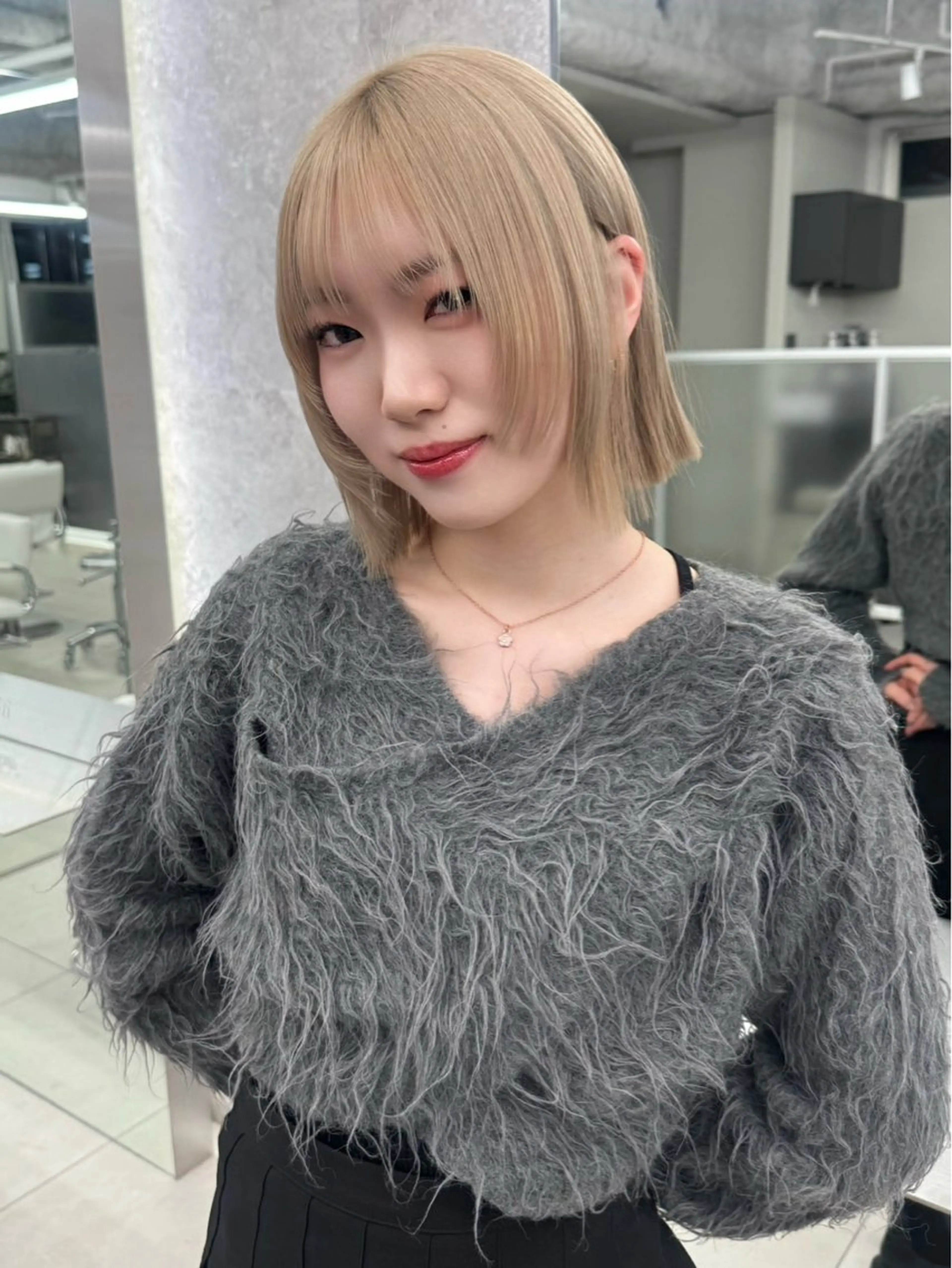 ショート カラー ヘアカラー ヘアセット 栄美容師/kiti /ボブ/ケントのヘアスタイル