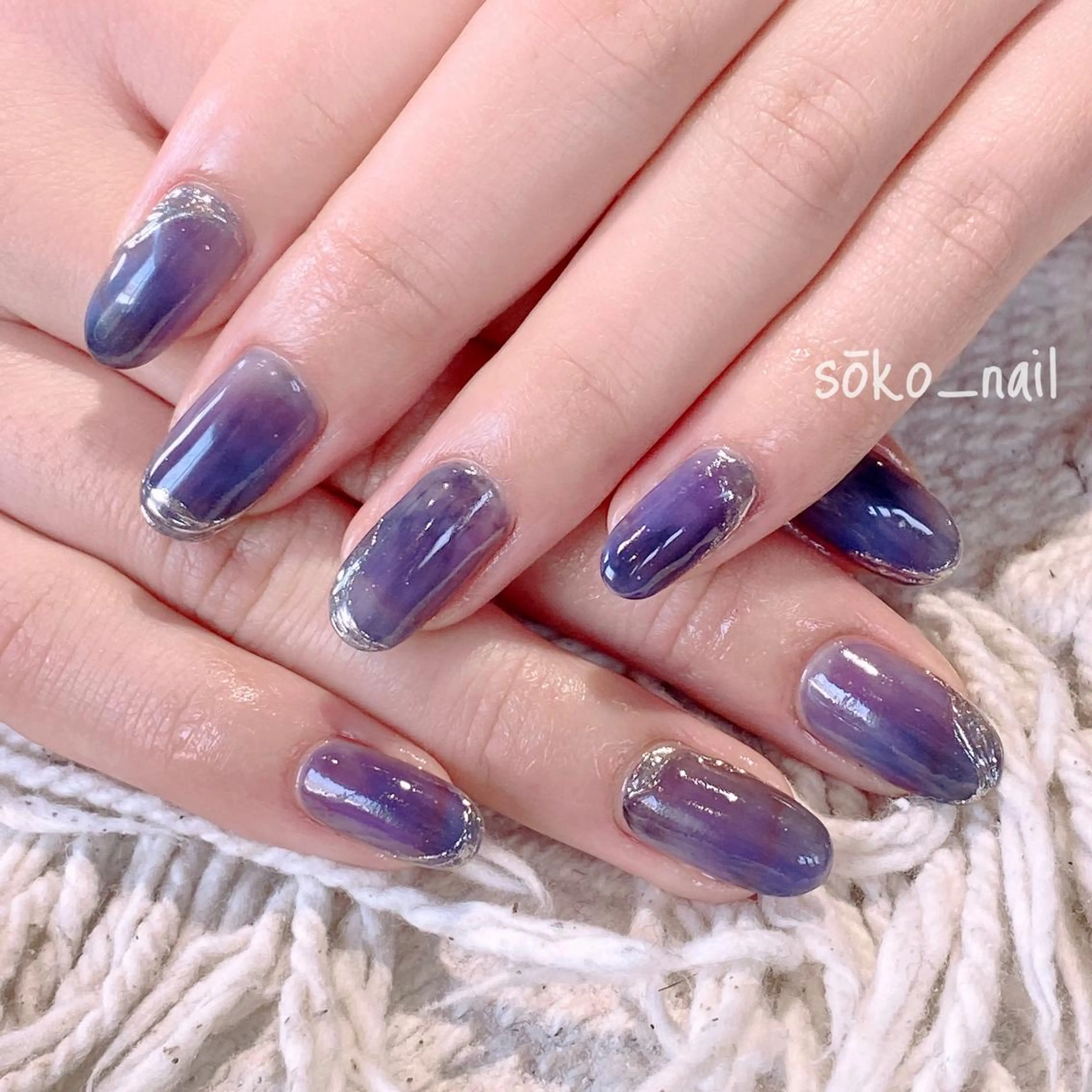 ネイル ハンドネイル megu  / sōko nailのネイルデザイン