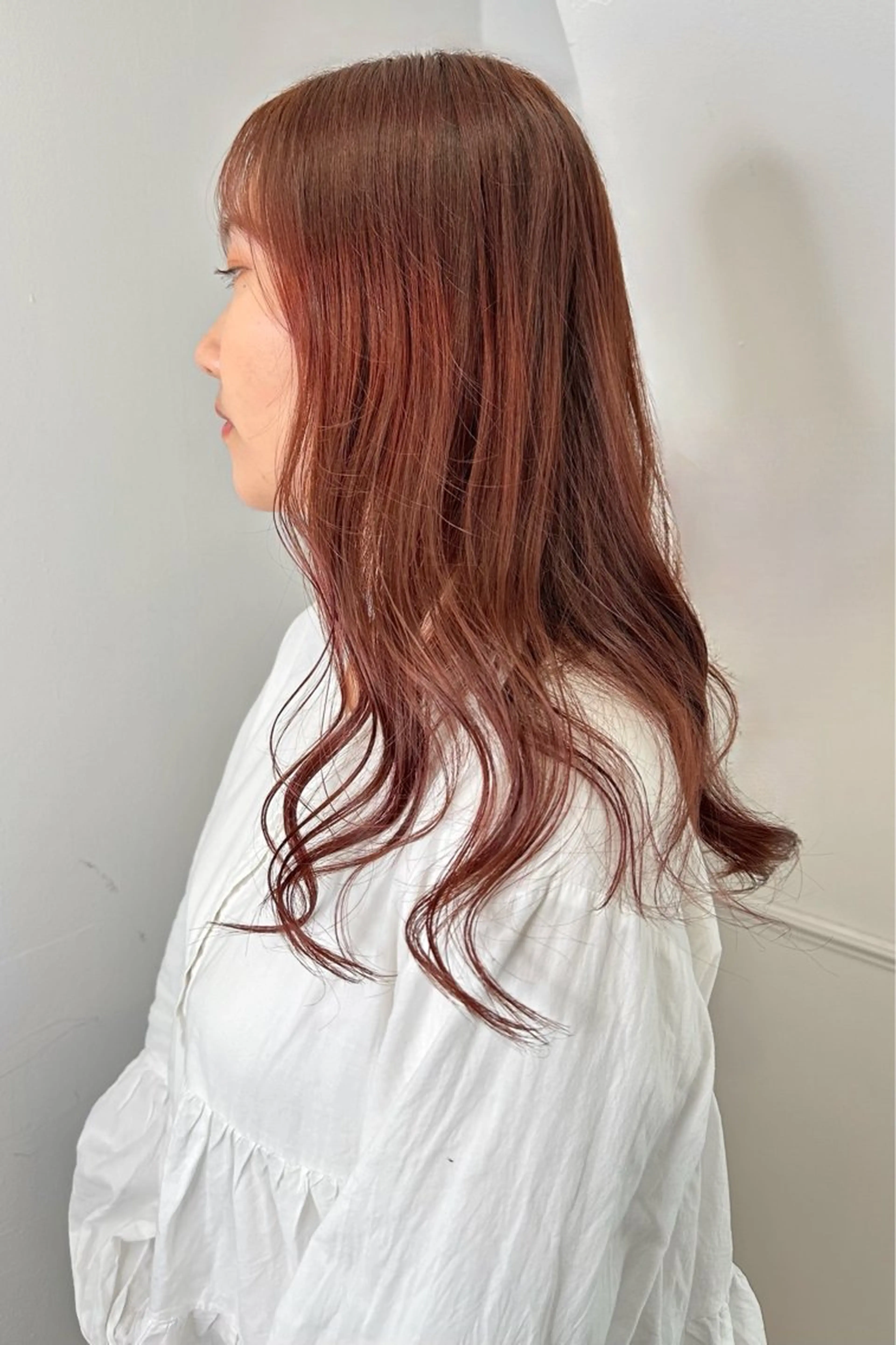 カラー ヘアカラー トリートメント 韓国レイヤ ー支持No.1renのヘアスタイル