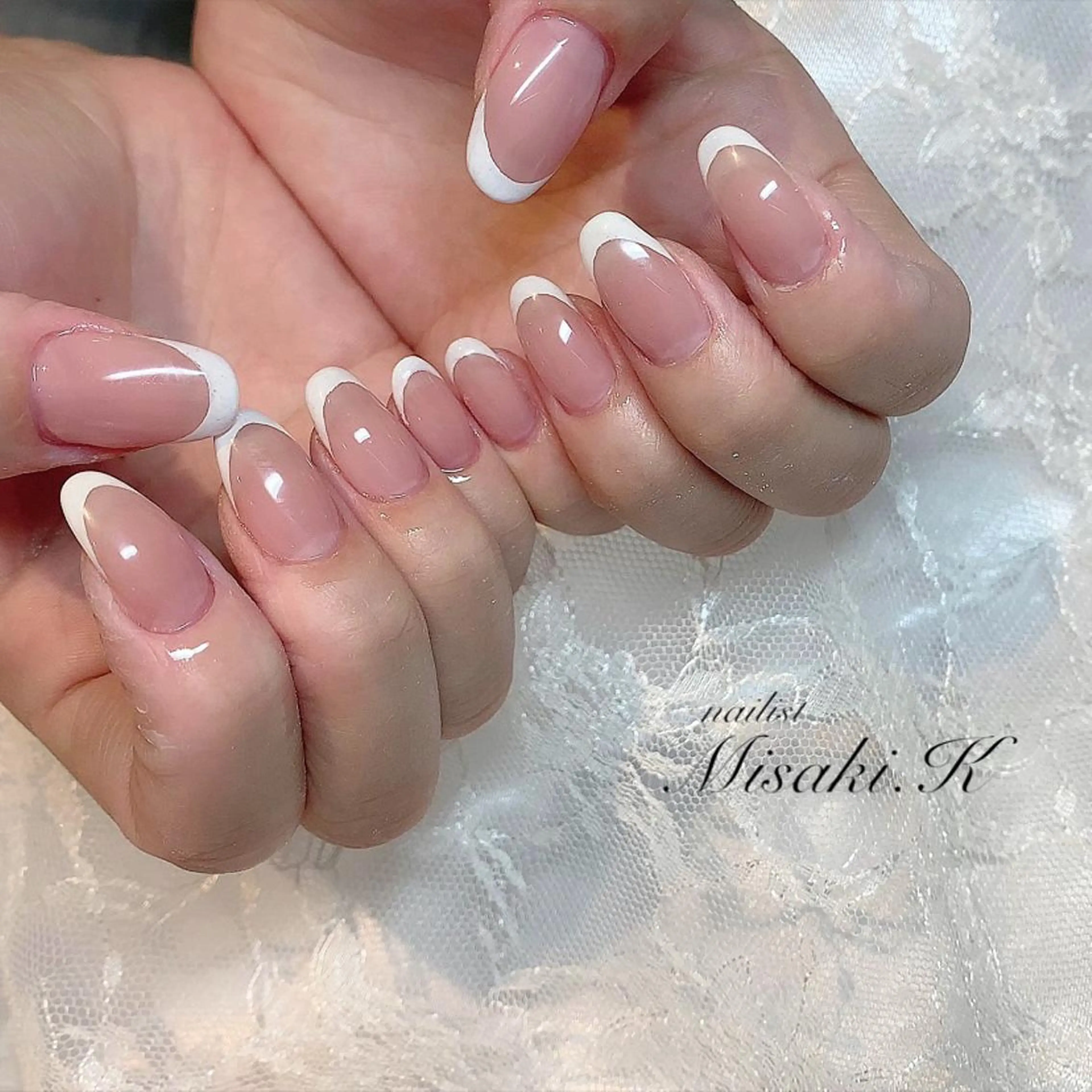 ネイル フレンチネイル K. Misakiのネイルデザイン