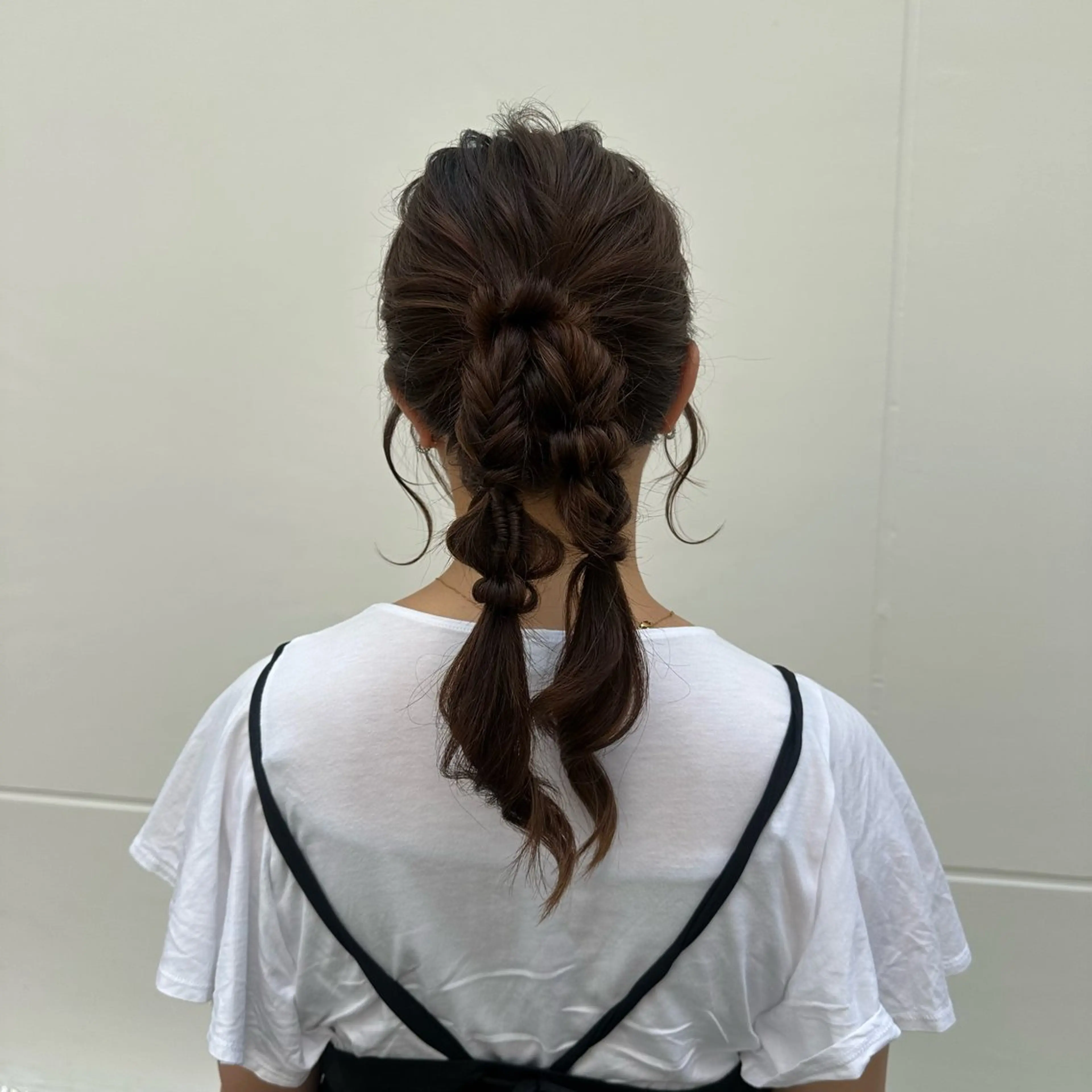 【前髪カット無料💖】🫧ハーフアップorフルアップ➕前髪カット🫧お呼ばれヘアなど🎀の写真