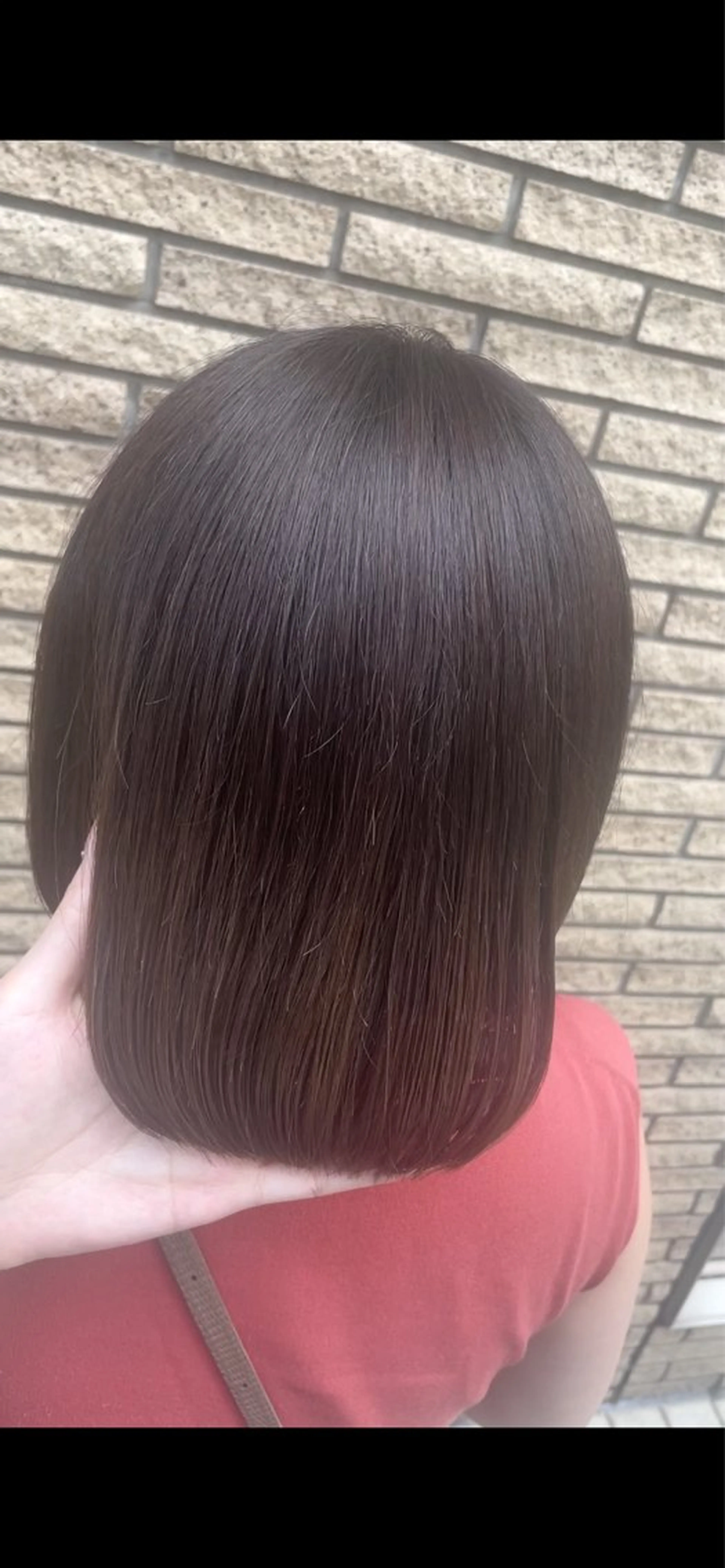 ミディアム カラー グレージュ カット ヘアカラー トリートメント ご新規様限定 透明感カラーKANAのヘアスタイル