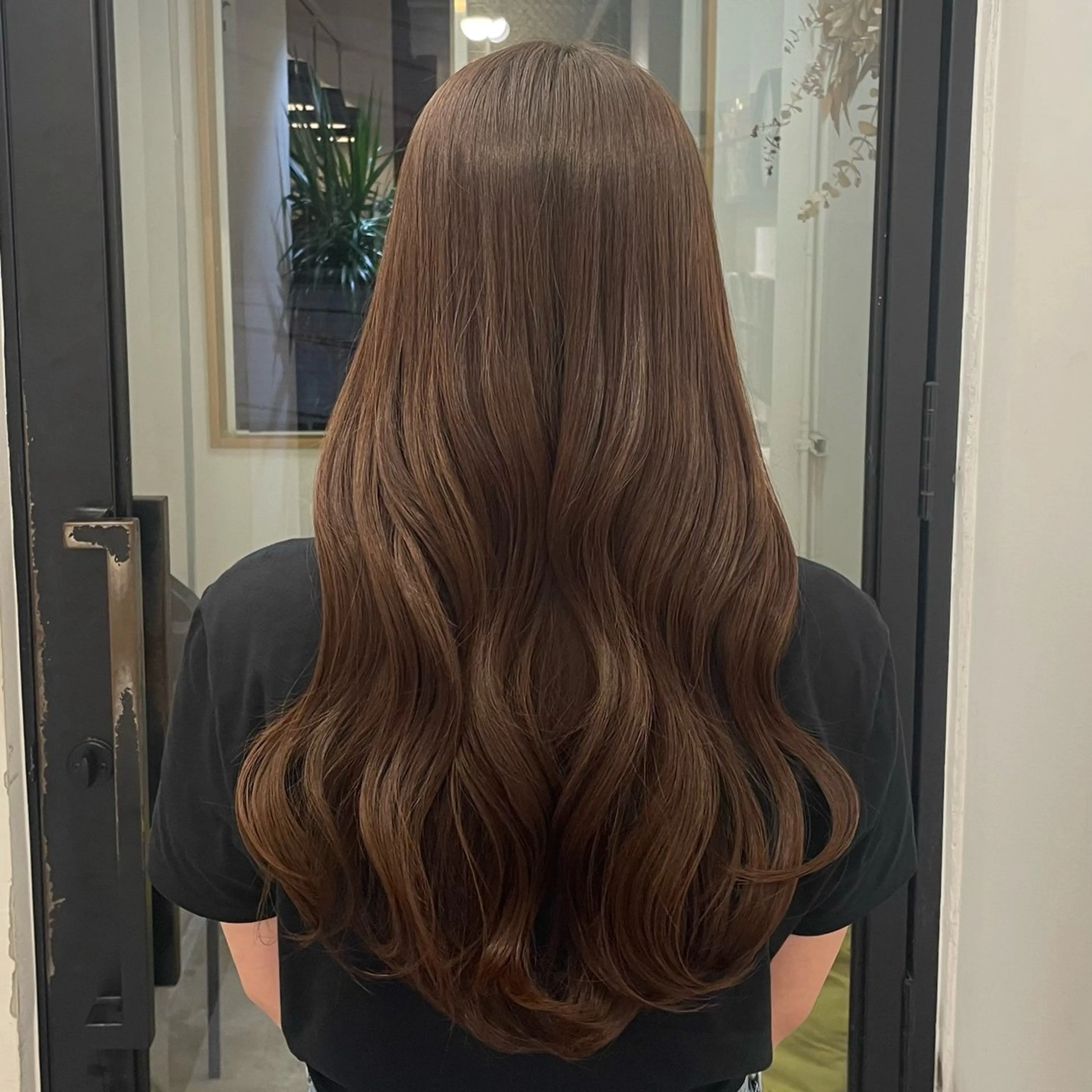 ロング カラー ブラウンカラー lufeli所属・🫧あやね/カットモ デル/仙台美容室🫧のヘアスタイル