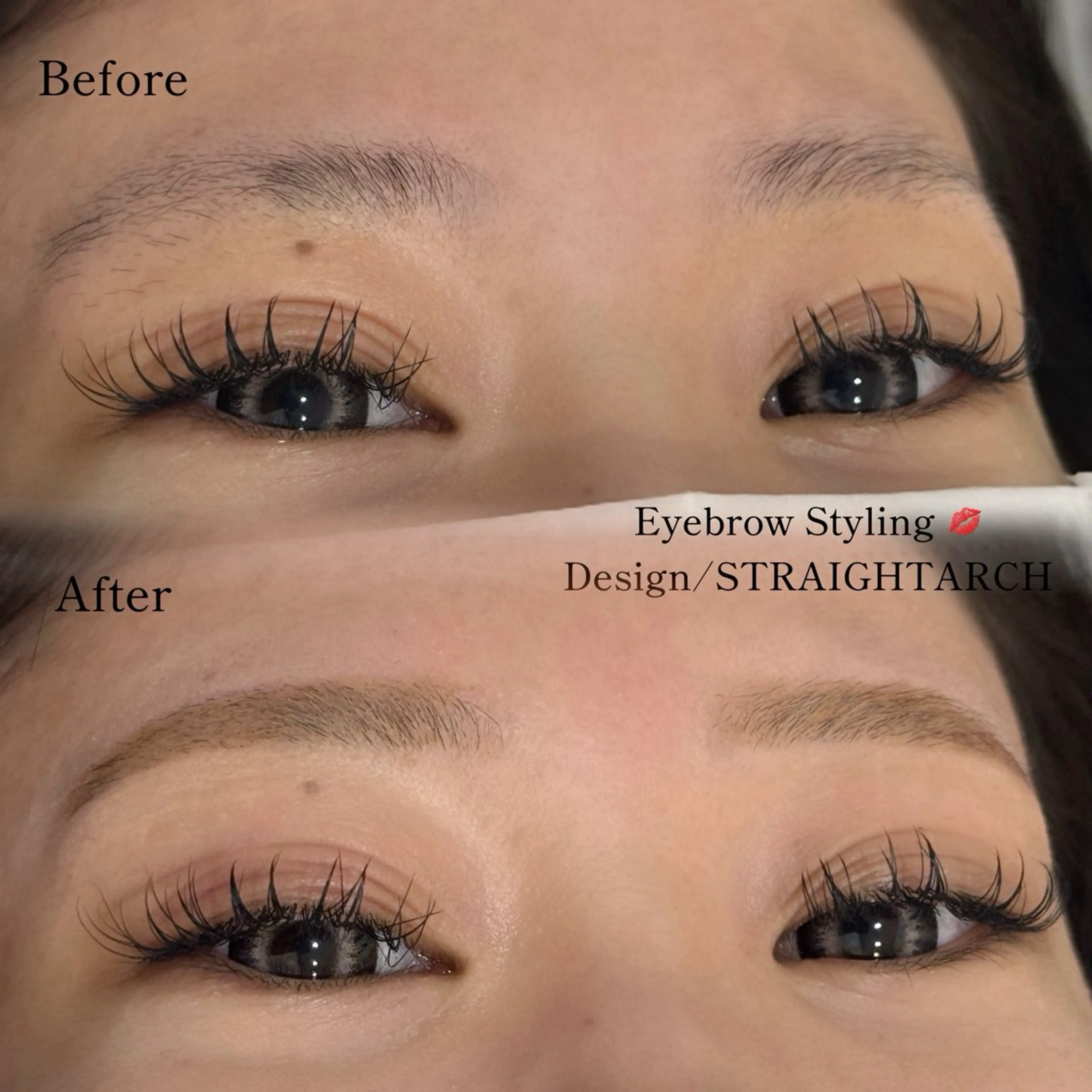 メンズ アイブロウ メンズアイブロウ 眉毛ワックス脱毛 【無料モデル募集中】 Yuna 𓆉‎⋆˙の眉毛・アイブロウイメージ