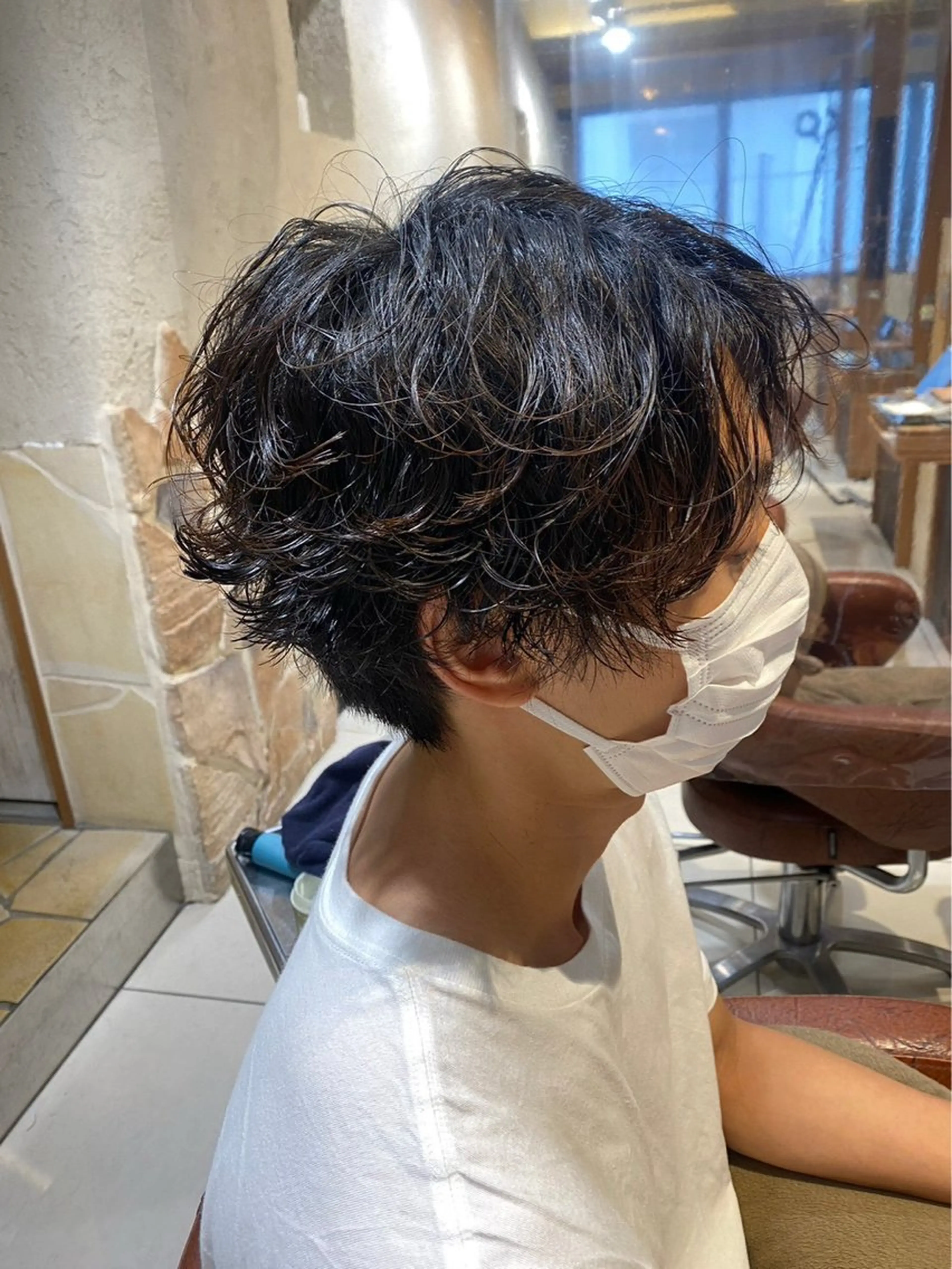 パーマ メンズ メンズモデル募集中✨ 永野大樹のヘアスタイル