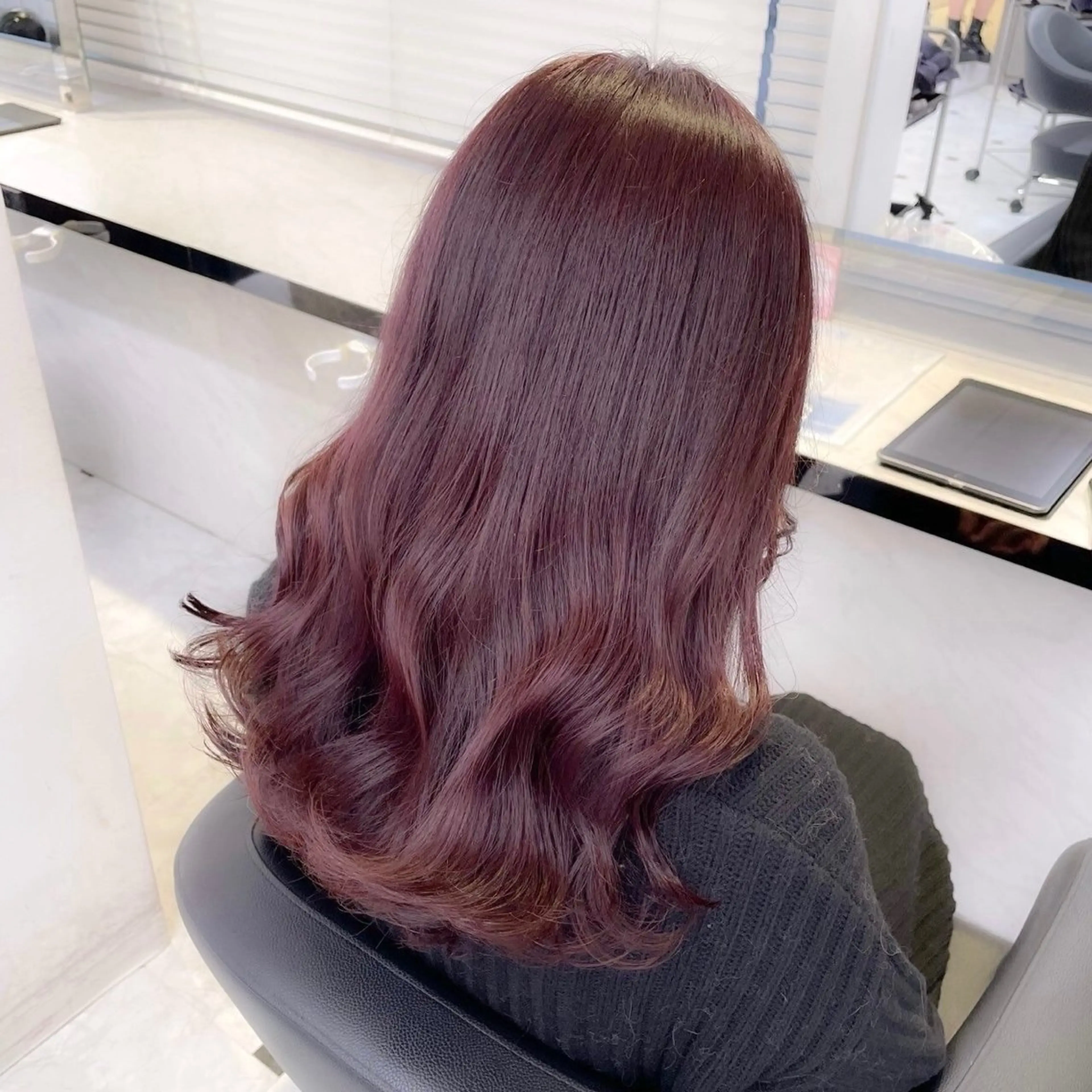 カラー 艶髪ハイトーンカラー 渋谷🎀ririkaのヘアスタイル