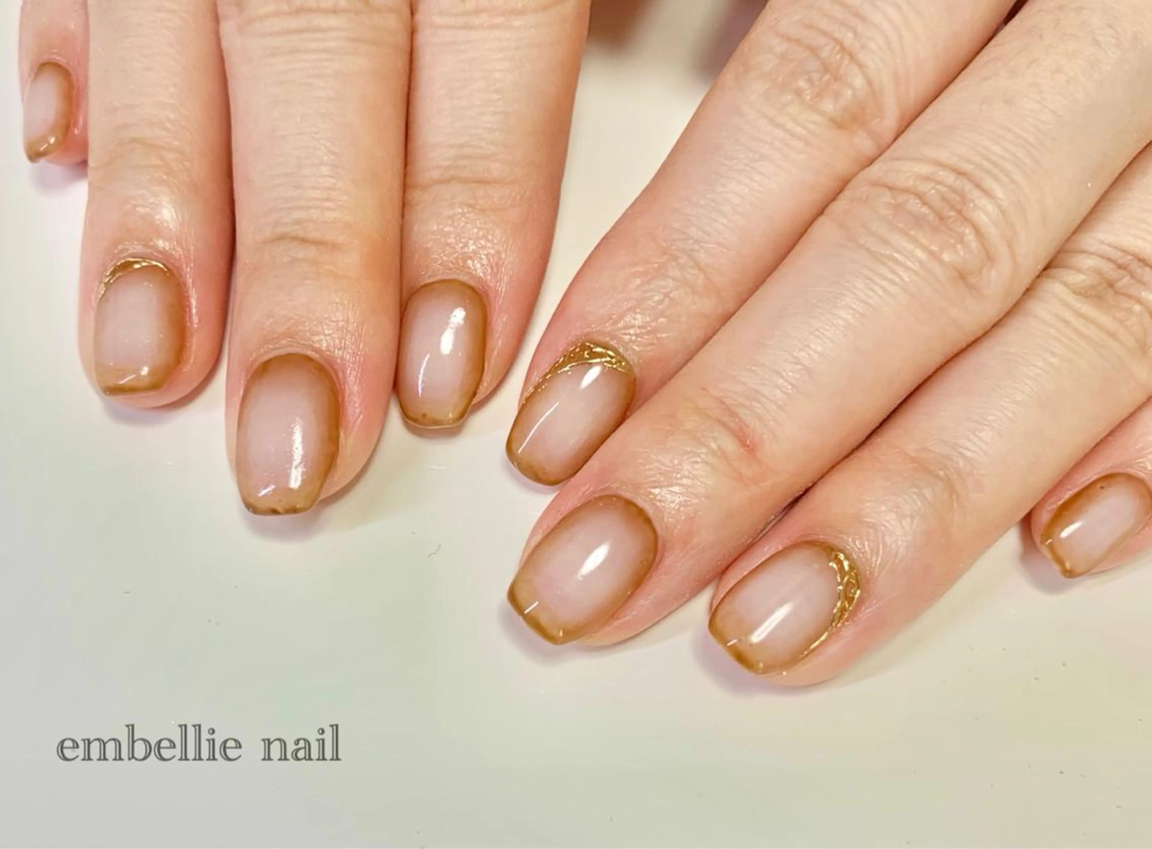 ネイル グラデーション ミラーネイル miyasaka erikoのネイルデザイン