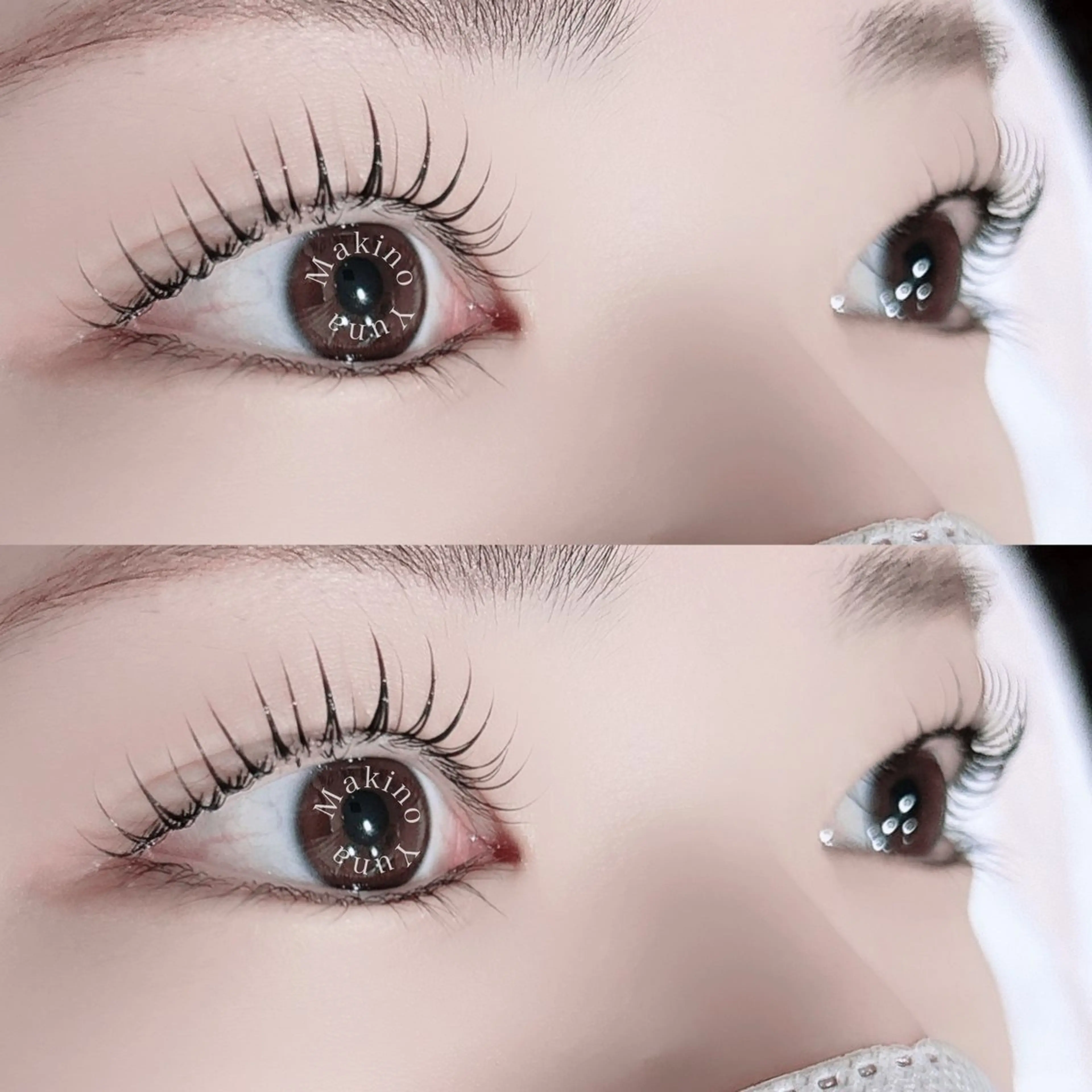 マツエク・マツパ パリジェンヌラッシュリフト マツパ 牧野 由奈のマツエク・マツパデザイン