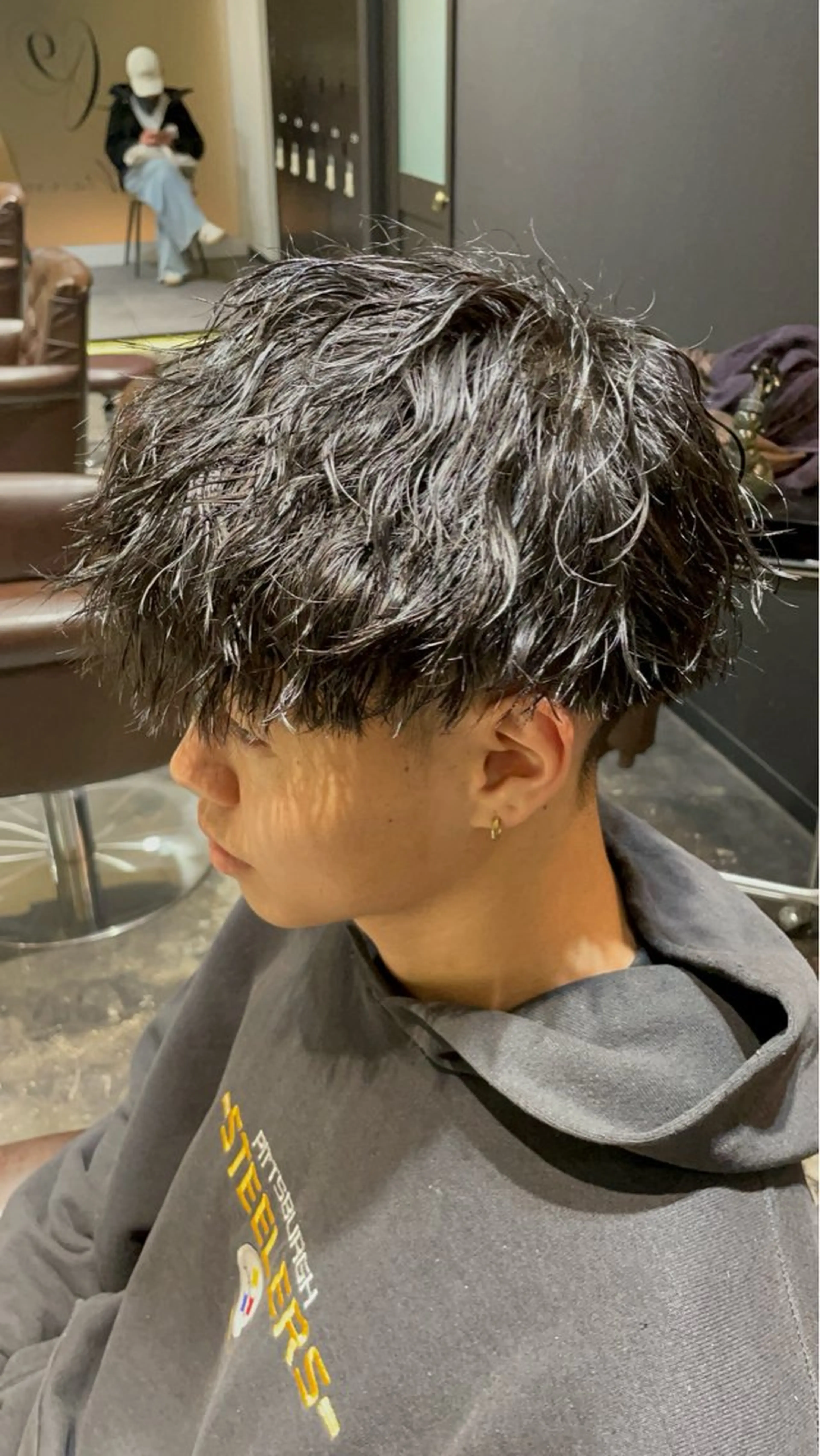 パーマ メンズ カット パーマ 💈メンズ職人 ルキト💈のヘアスタイル