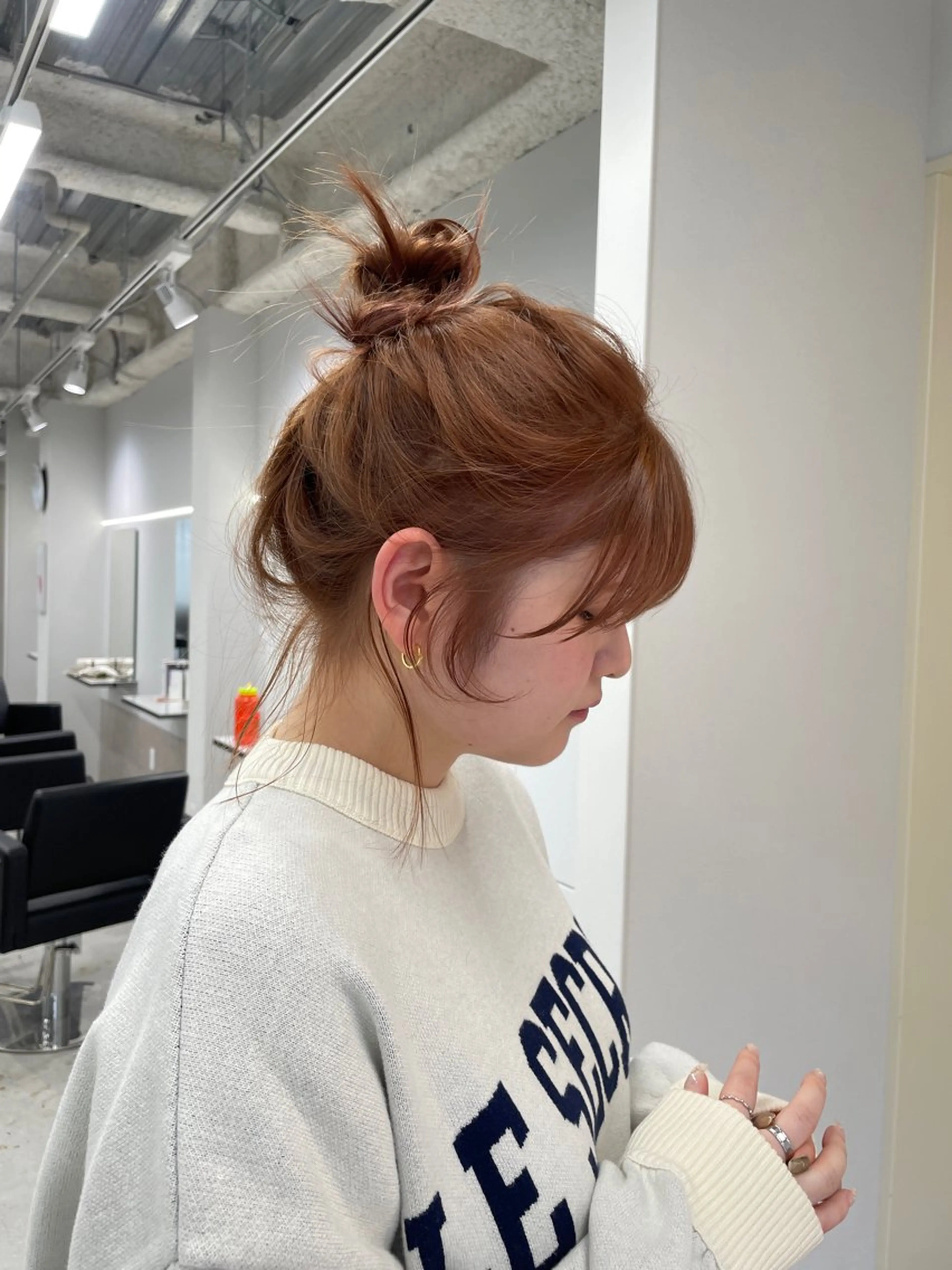 ミディアム ブリーチなし透明感 🪄aoi🤎のヘアスタイル