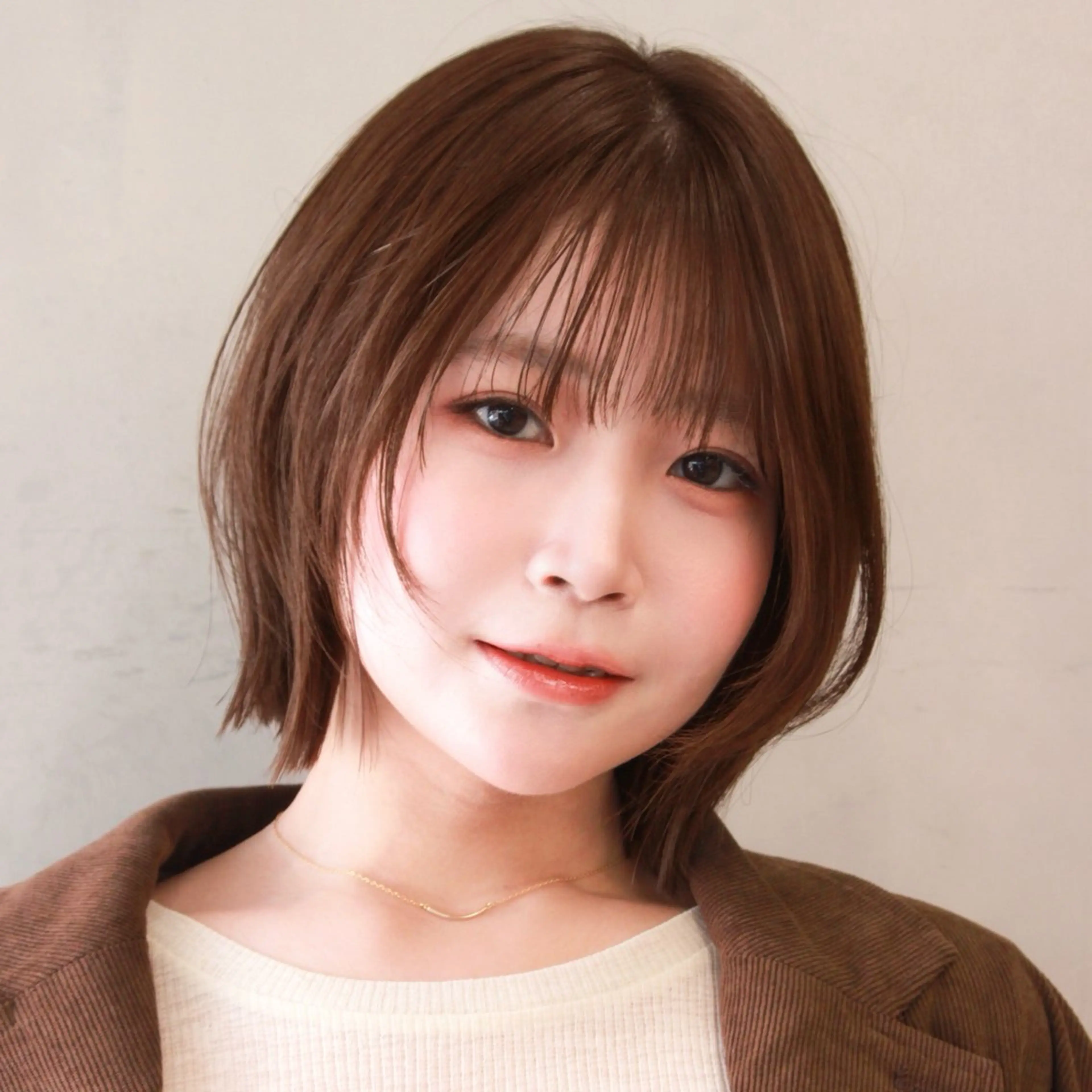 ショート ボブレイヤー ボブ レイヤーカット カット rico/暖色カラー /レイヤーボブ/ボブのヘアスタイル