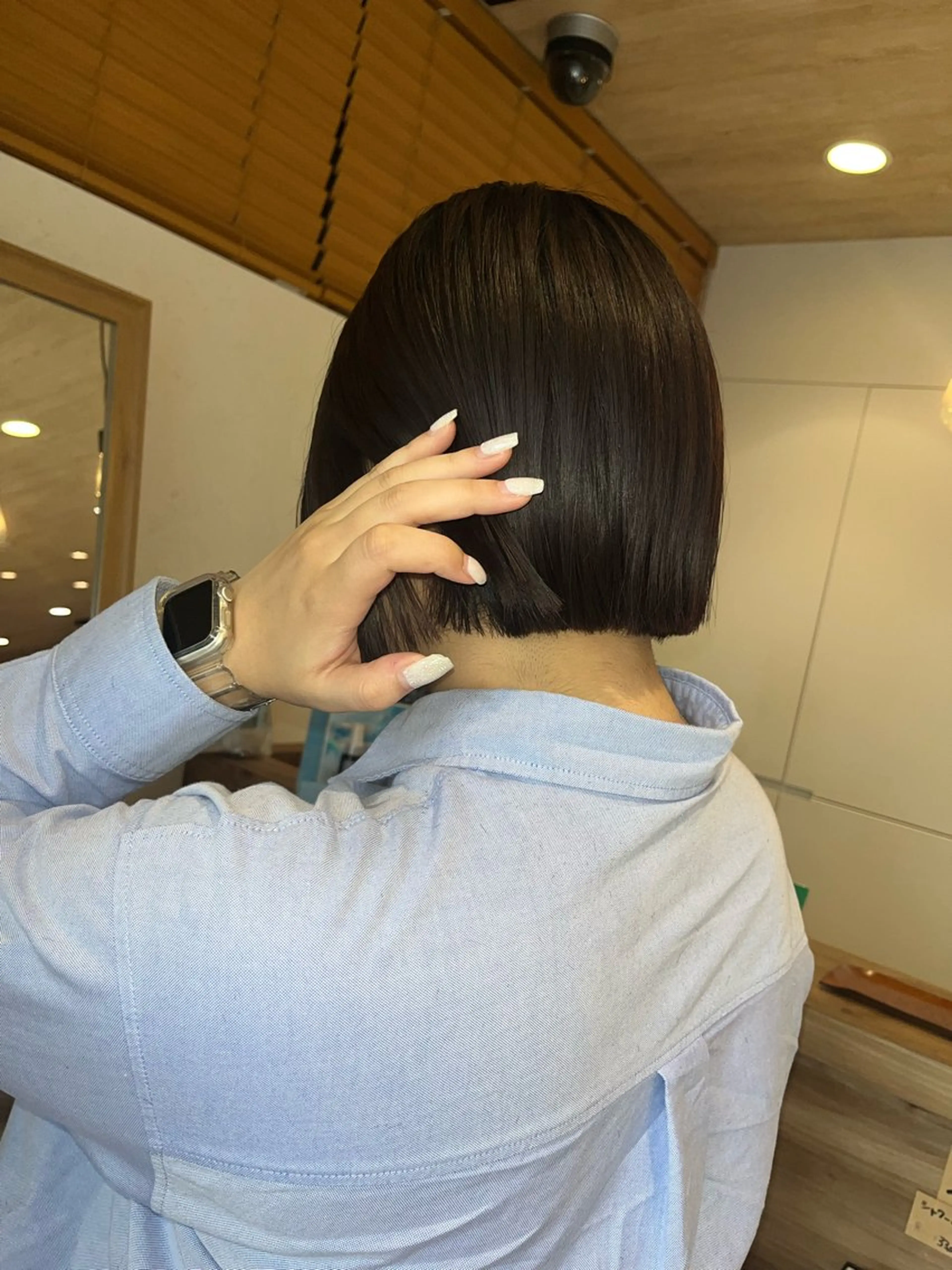 ショート カラー ケアカラー 産休中です 艶カラー♡オカのヘアスタイル