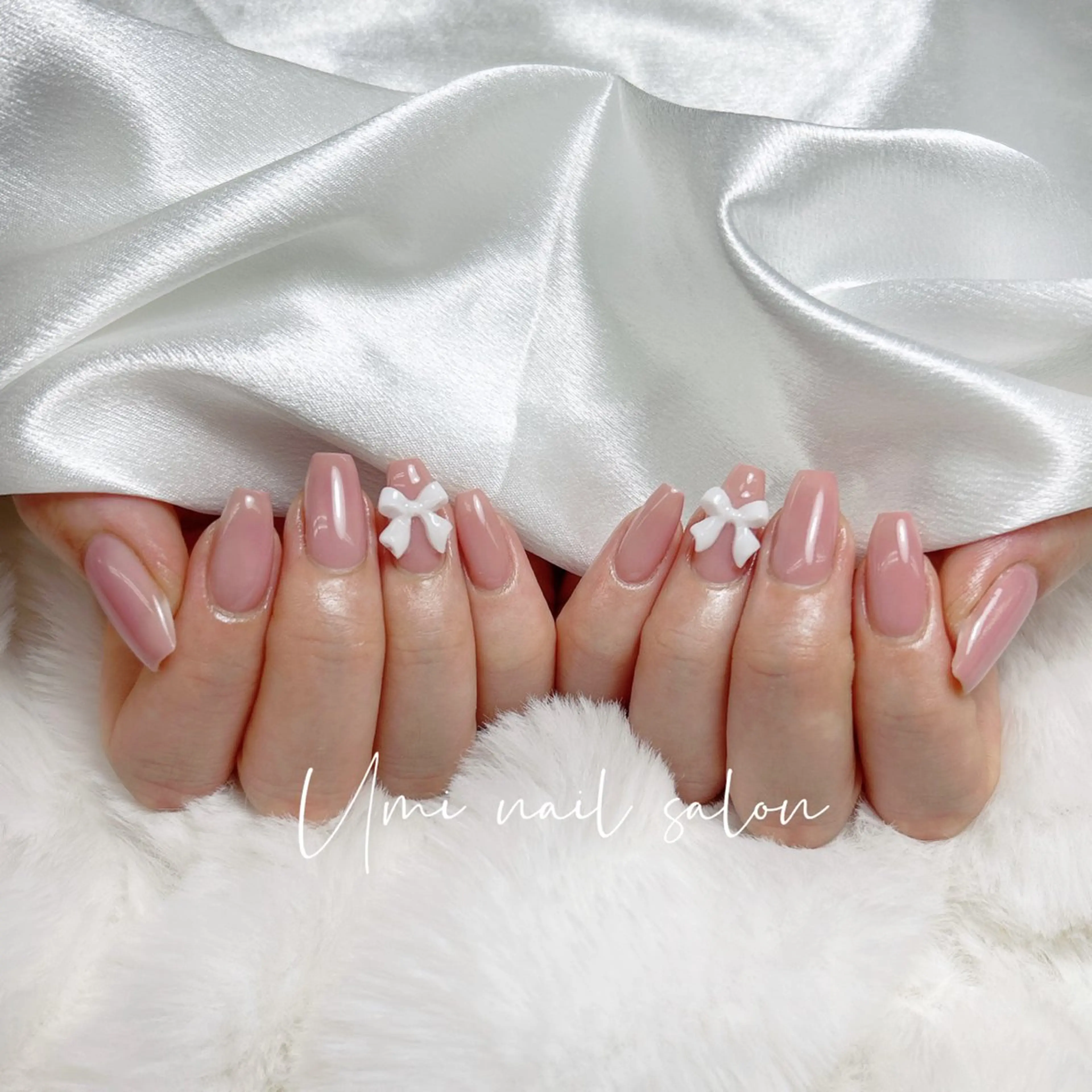 ネイル クリアネイル 成人式 長さ出し フラッシュネイル フットネイル Umi.yuri 🎀のネイルデザイン