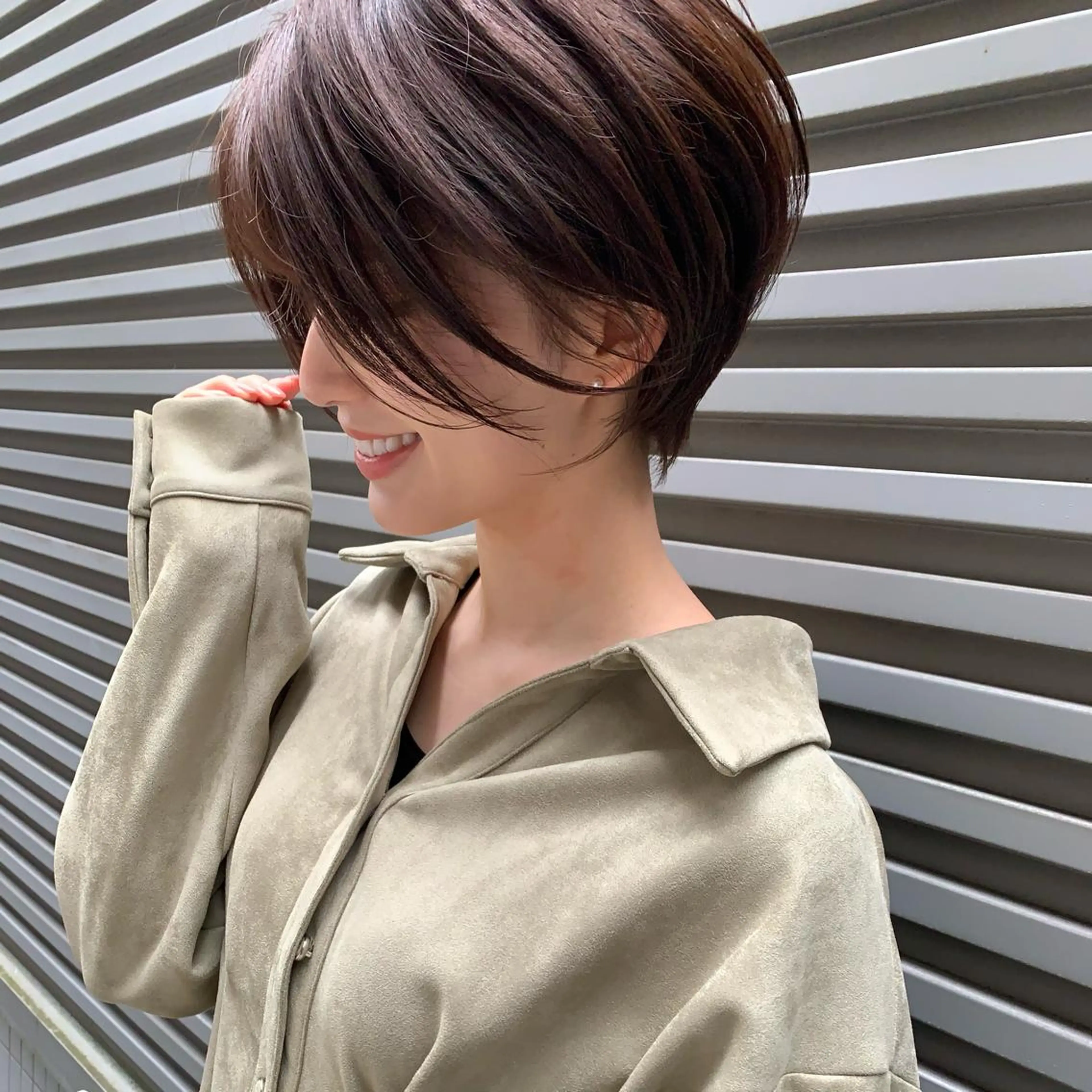 ショート calna by  elmo所属・ショート特化美容師 大阪京橋　大本　渉のヘアスタイル