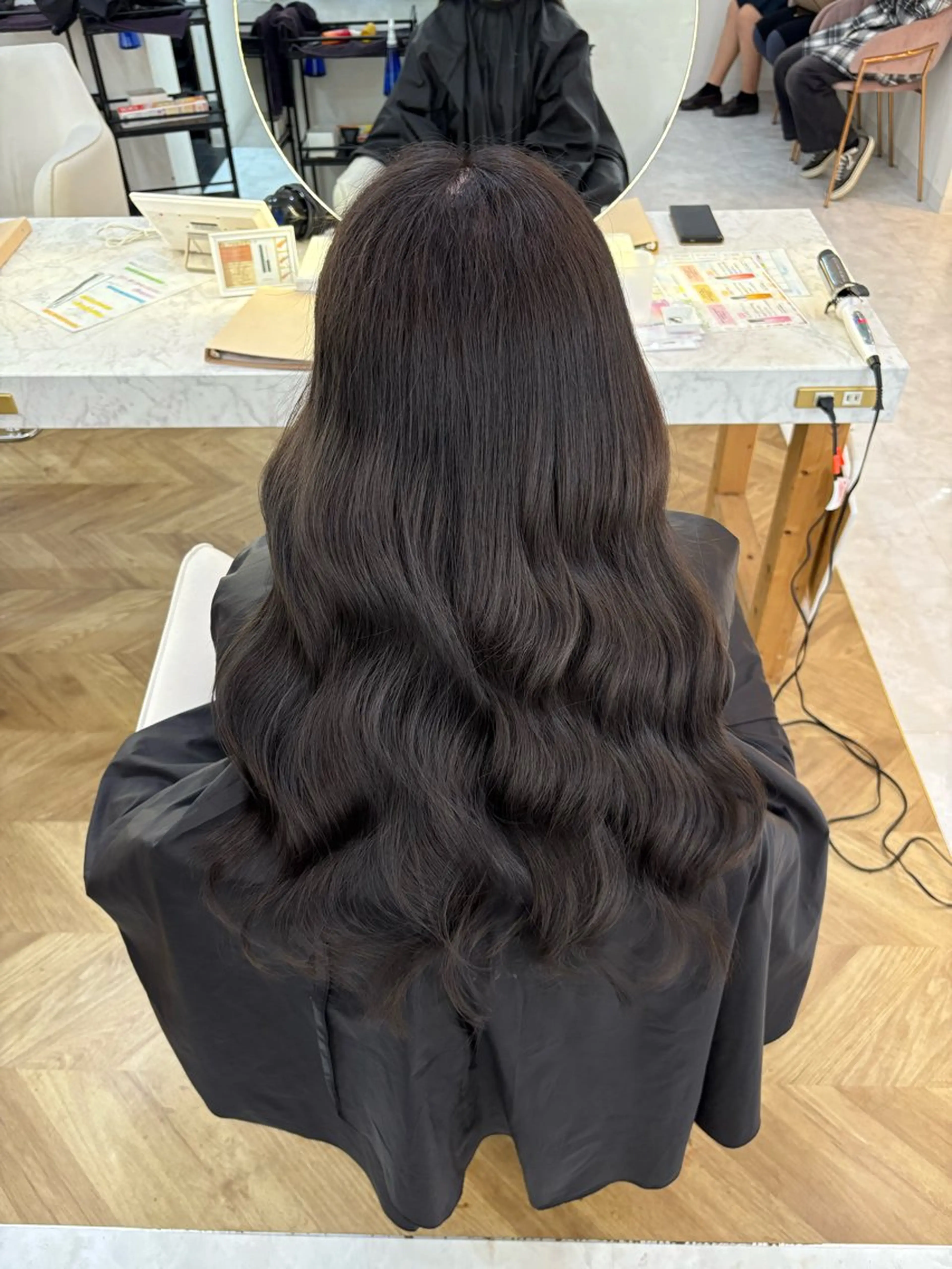 ロング カラー ヘアカラー 透明感カラー/レイヤ ーカット/須永さくらのヘアスタイル