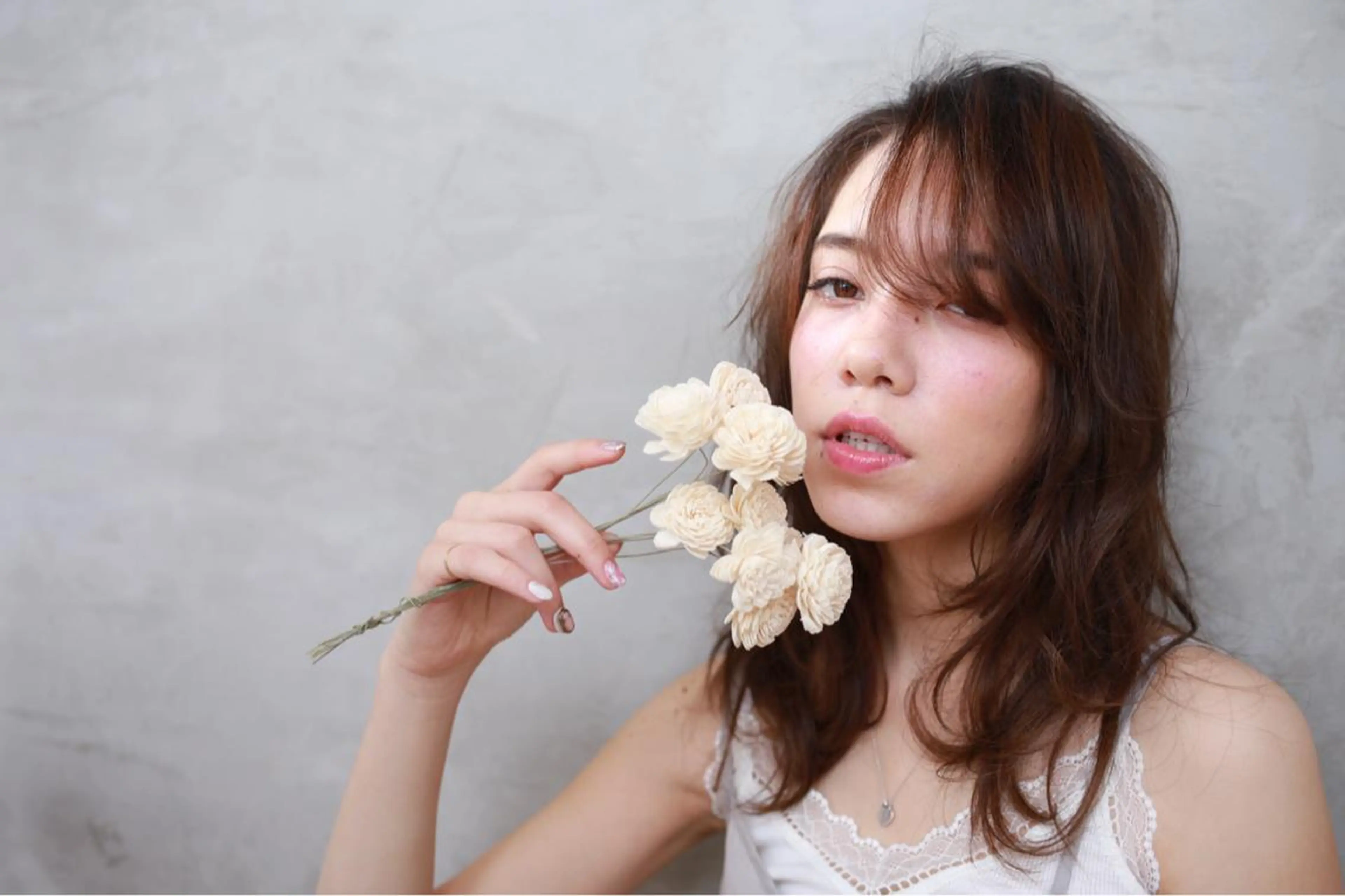 ロング カラー パーマ neolive emのヘアスタイル