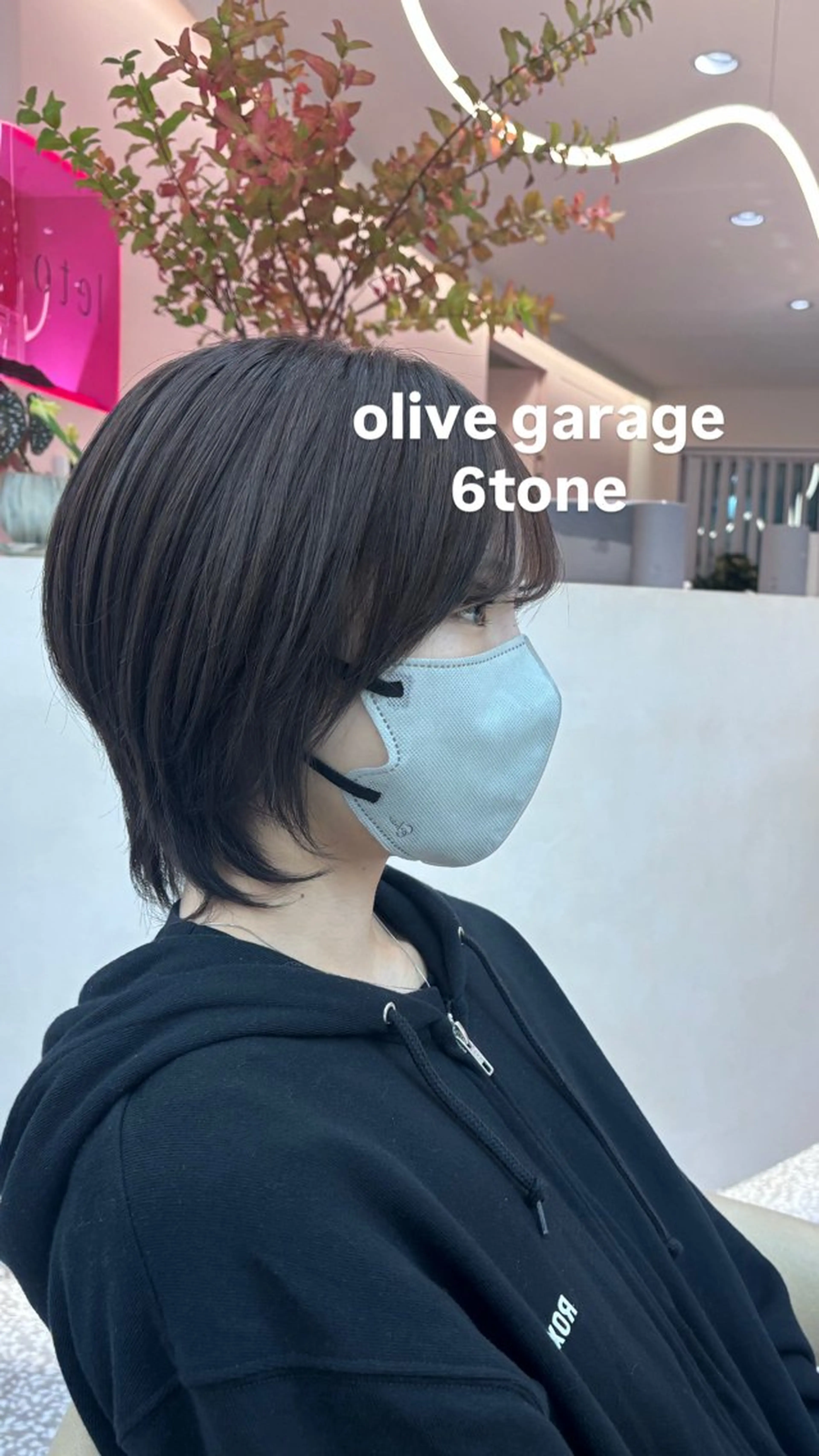 カラー グレージュ🩶 脱白髪染め🎀ヒナのヘアスタイル
