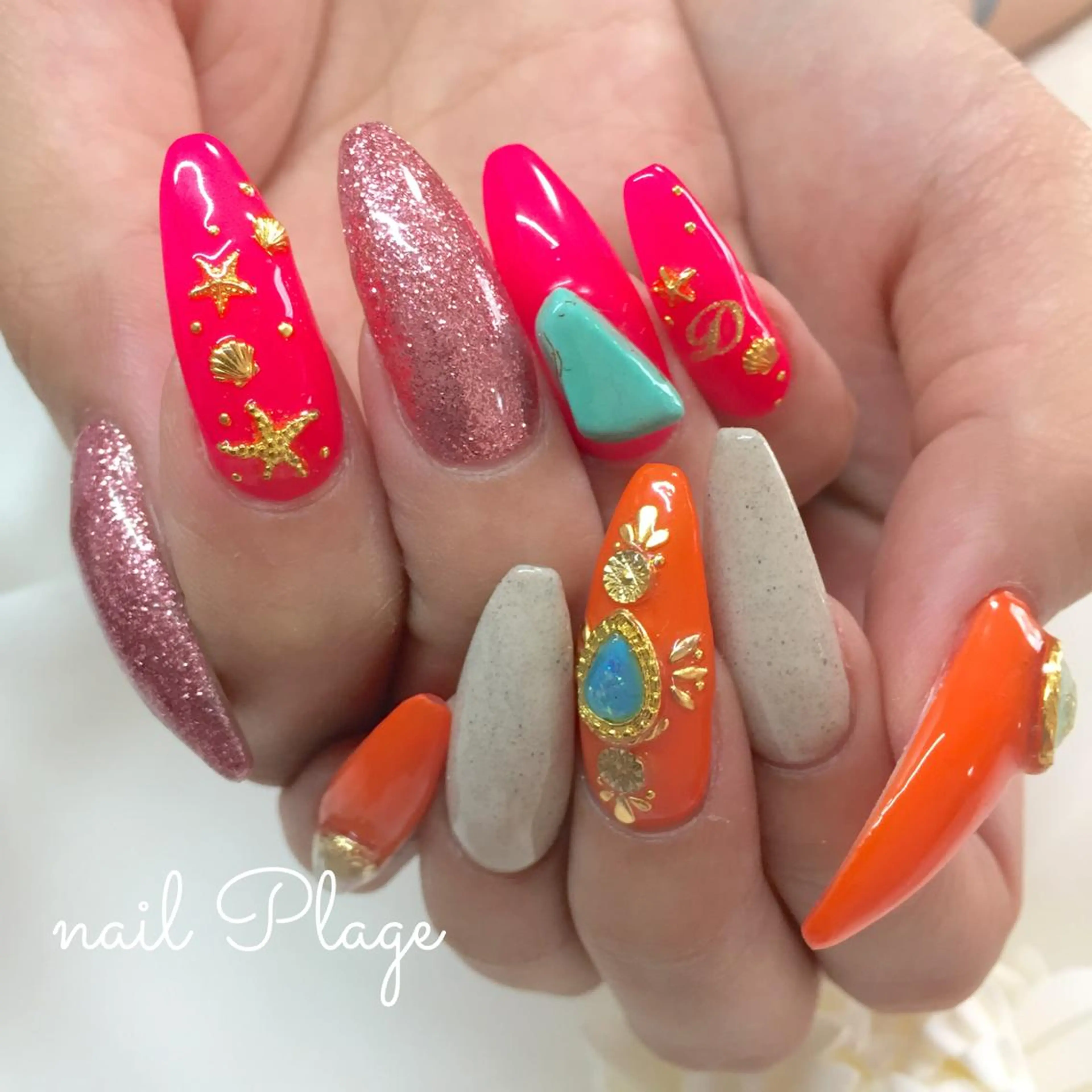 ネイル nail Plage Imai kanaのネイルデザイン