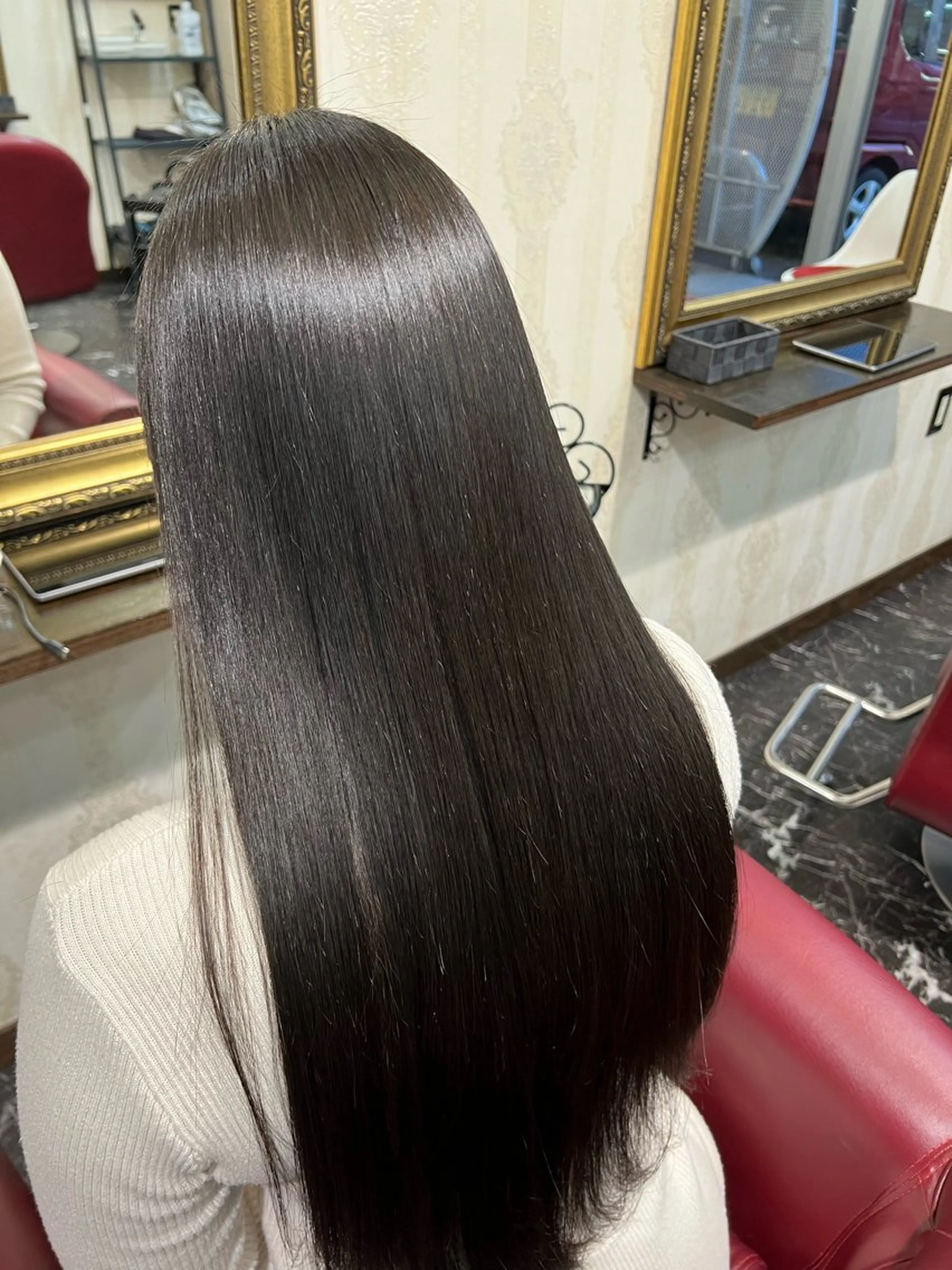 ロング 髪質改善 ロング 縮毛矯正 トリートメント Seed 縮毛矯正専門店【髪質改善】所属・スーパーロング育成 💖田所のヘアスタイル