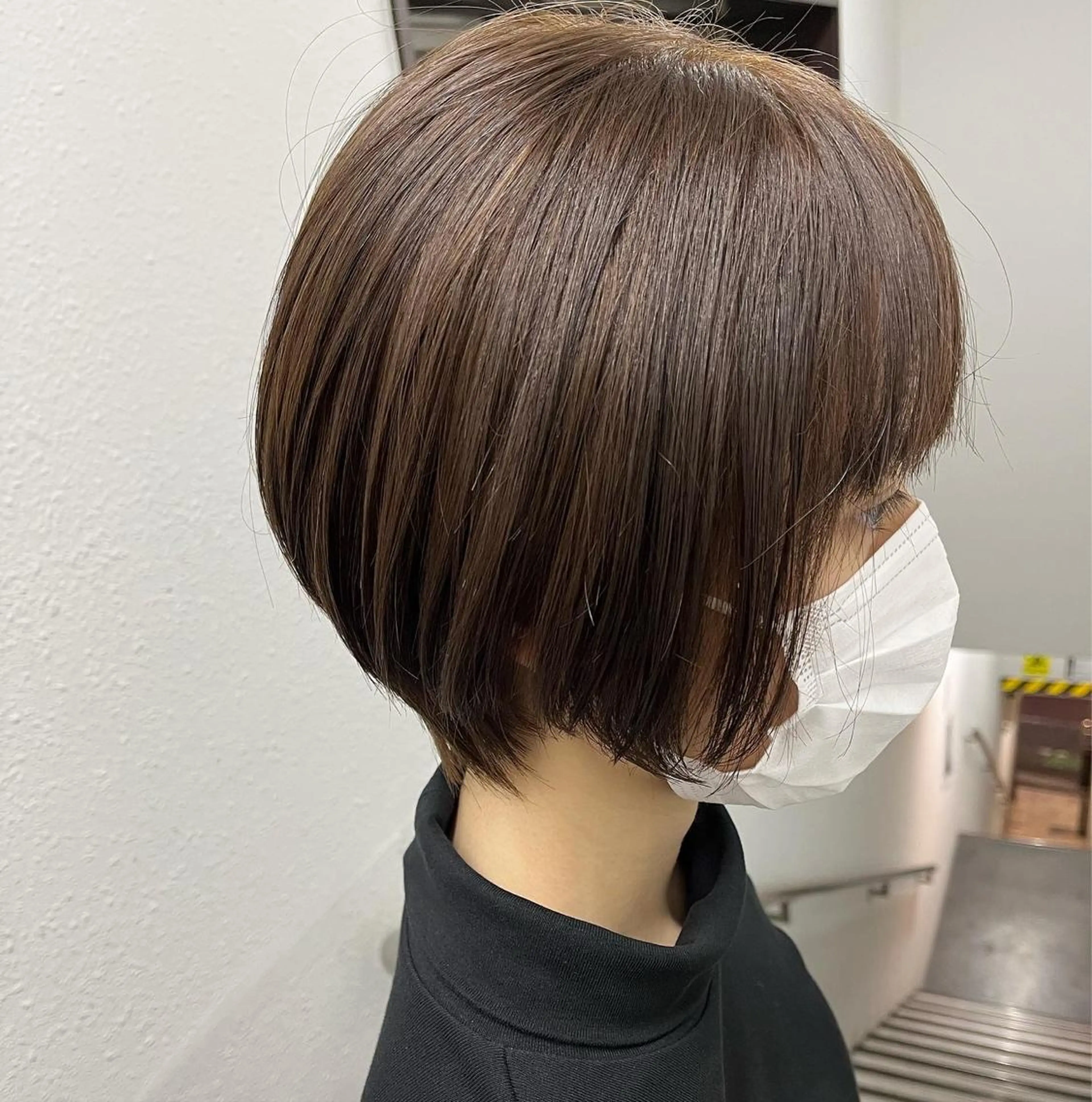 ショート レイヤー×透明感 Tatsuya💫のヘアスタイル