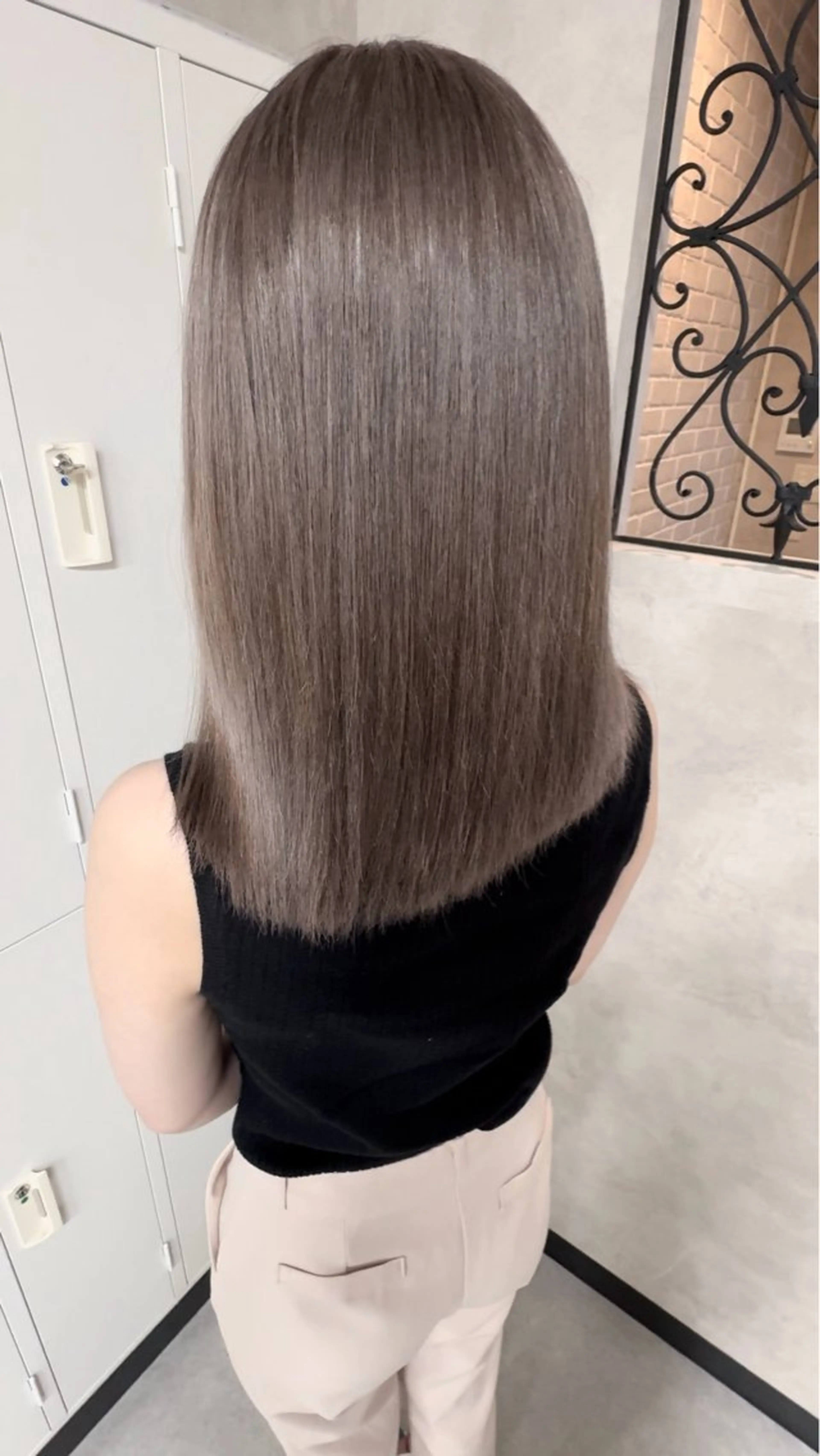 ミディアム 垢抜け🪄透明感✨ ブリーチ特化のヘアスタイル